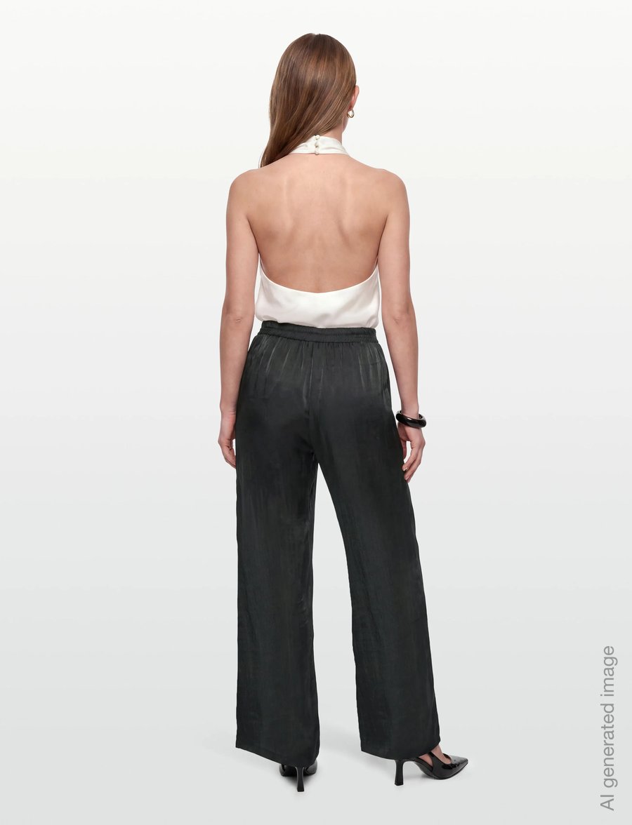 A-View - Vilja pants - vida byxor - 999 black - 4