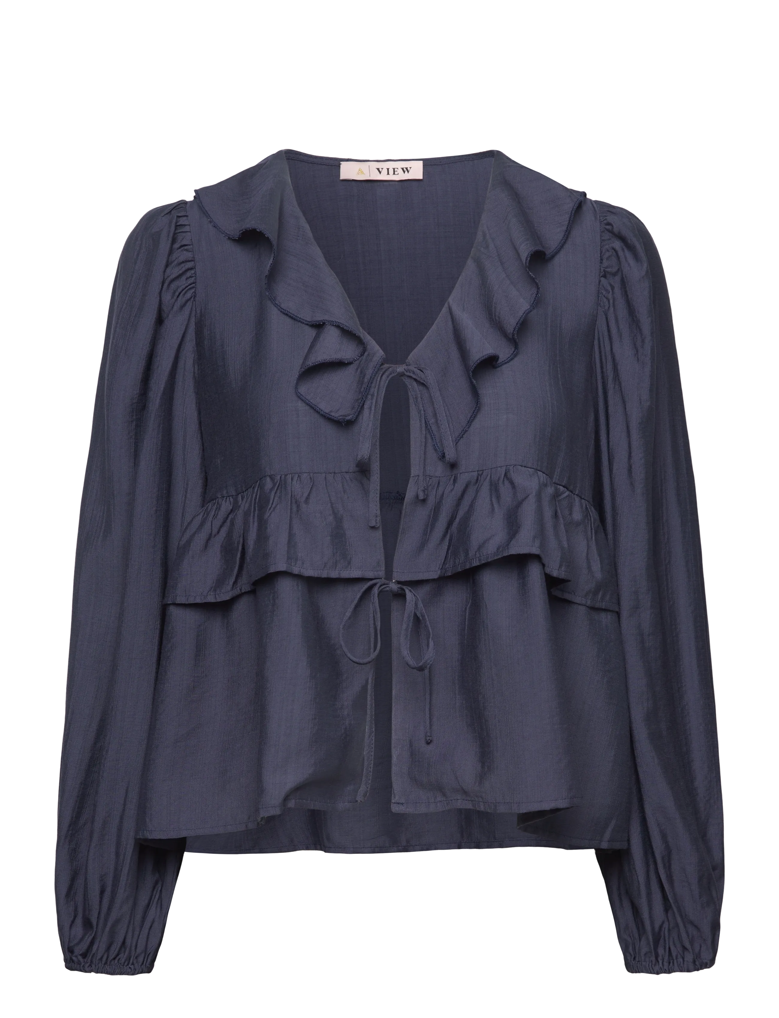A-VIEW Charlotte Bluse Navy - 36 - Damen