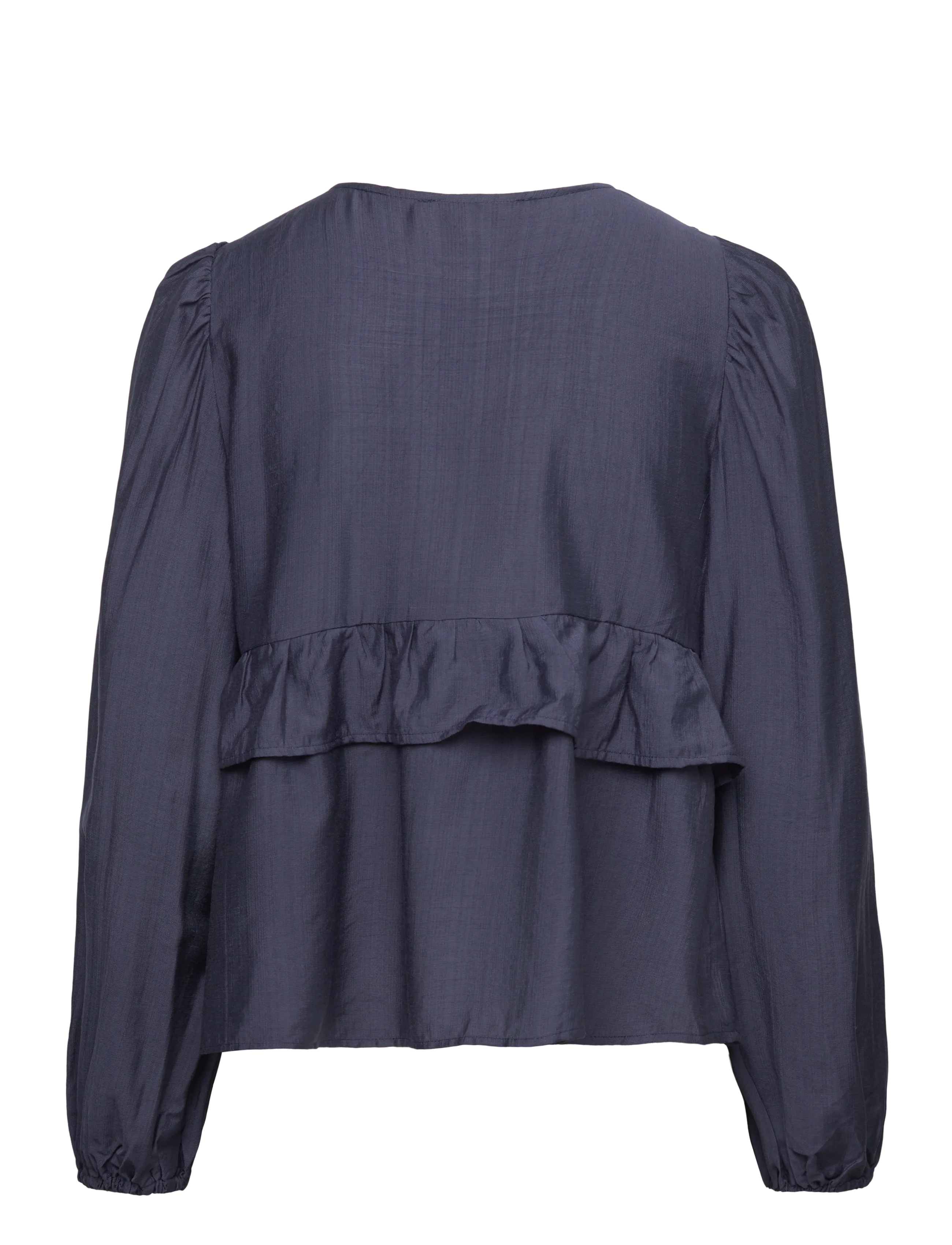 A-View - Charlotte blouse - langærmede bluser - 699 navy - 1