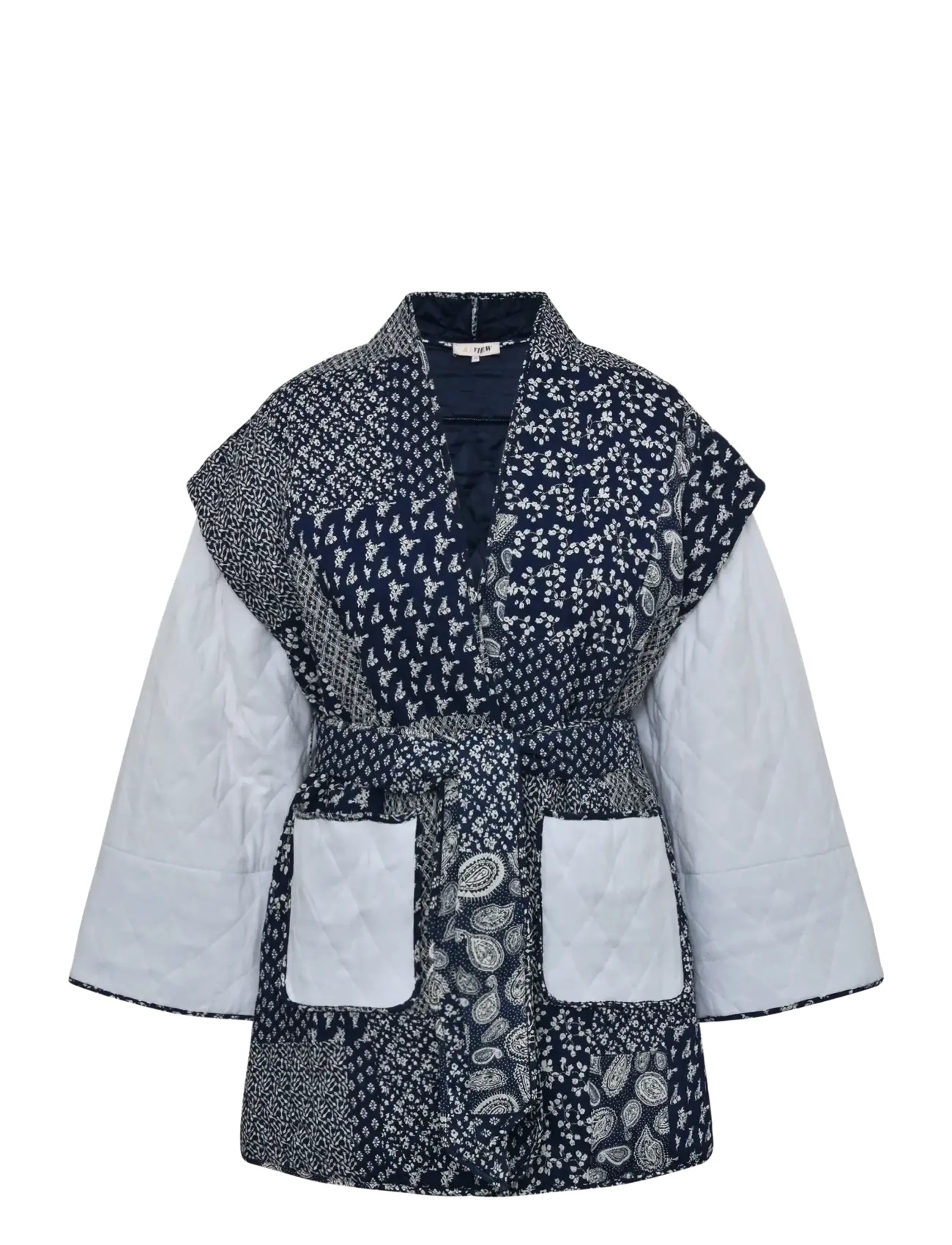 A-View Katie patch jacket - A-View - NAVY/WHITE / navy