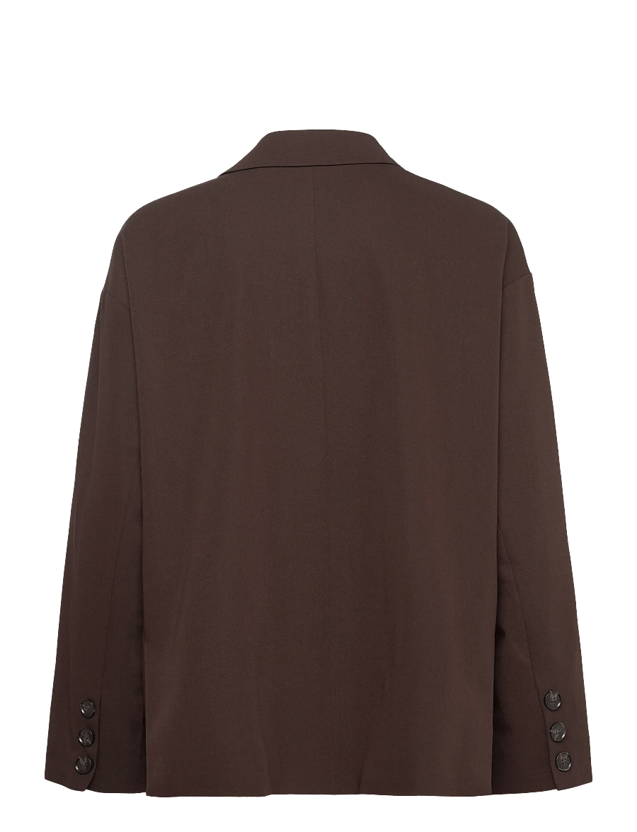A-View - Allium blazer - einreihige blazer - dark brown - 2