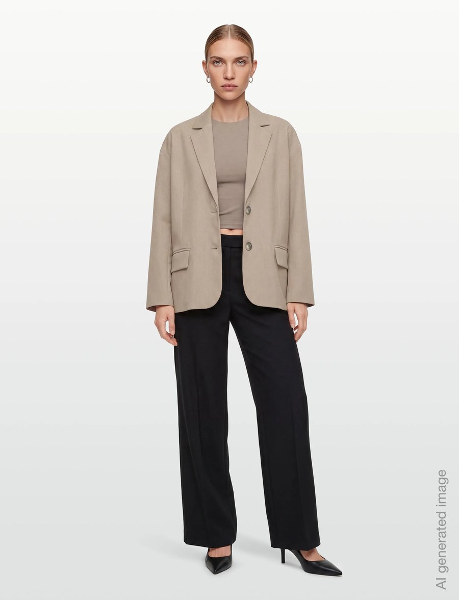 A-View - Allium blazer - einreihige blazer - light brown - 0