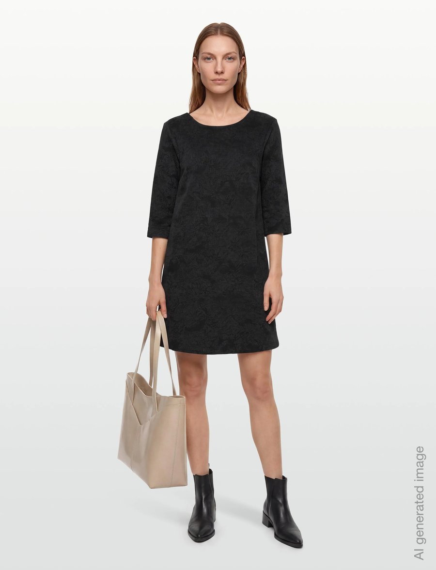 A-View - Amelia dress - kurze kleider - 999 black - 0