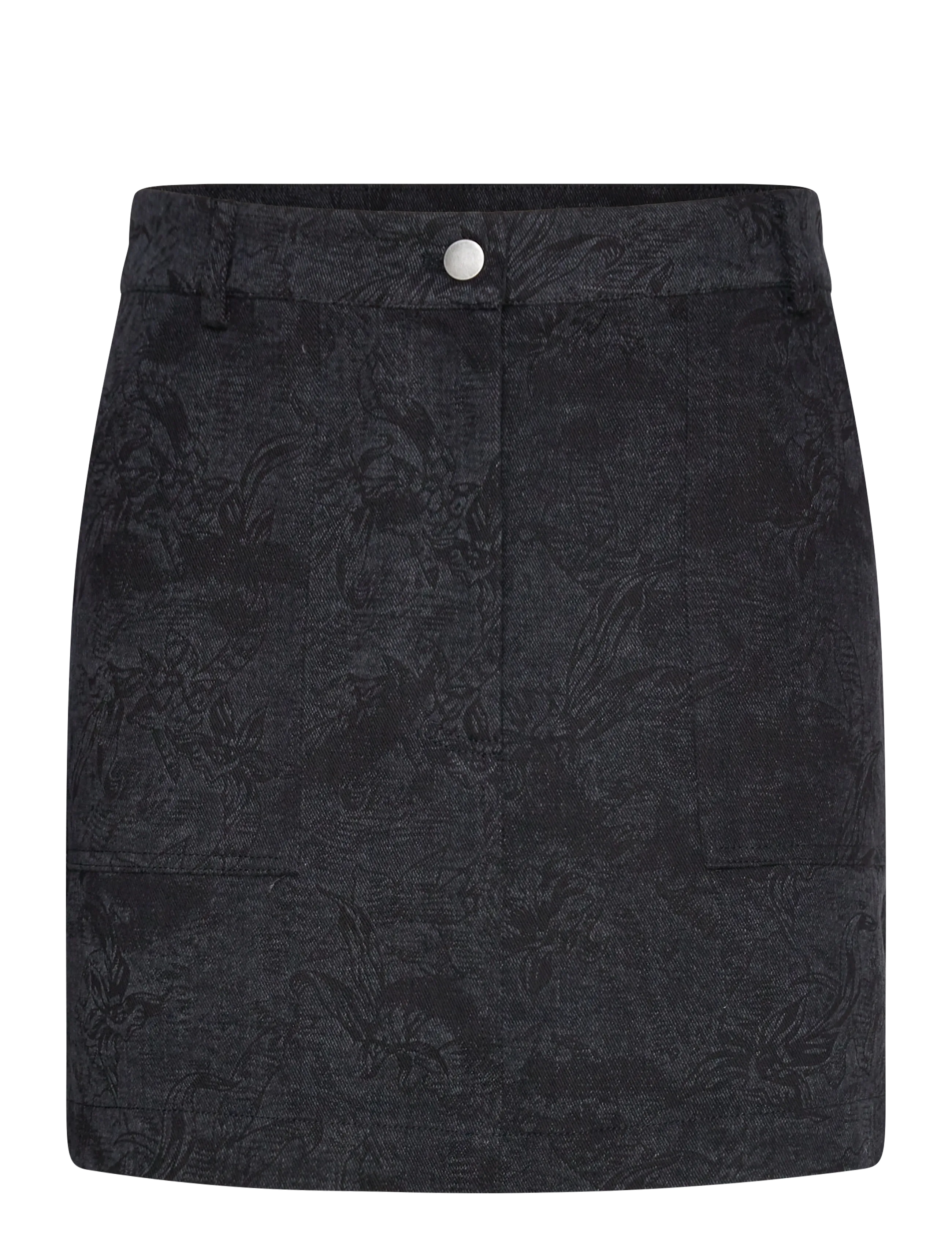 A-View Amelia skirt - Nederdele - 999 BLACK / black