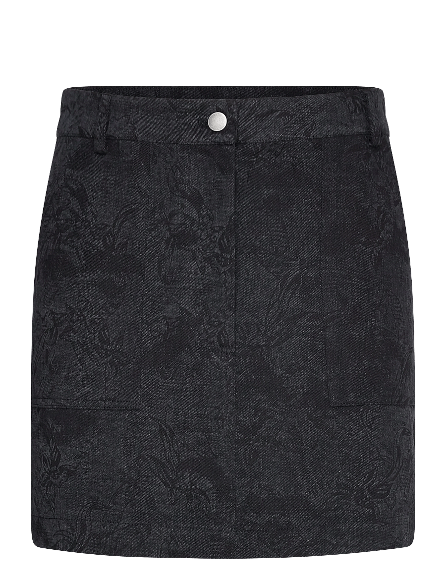 A-View - Amelia skirt - teksaseelikud - 999 black - 1