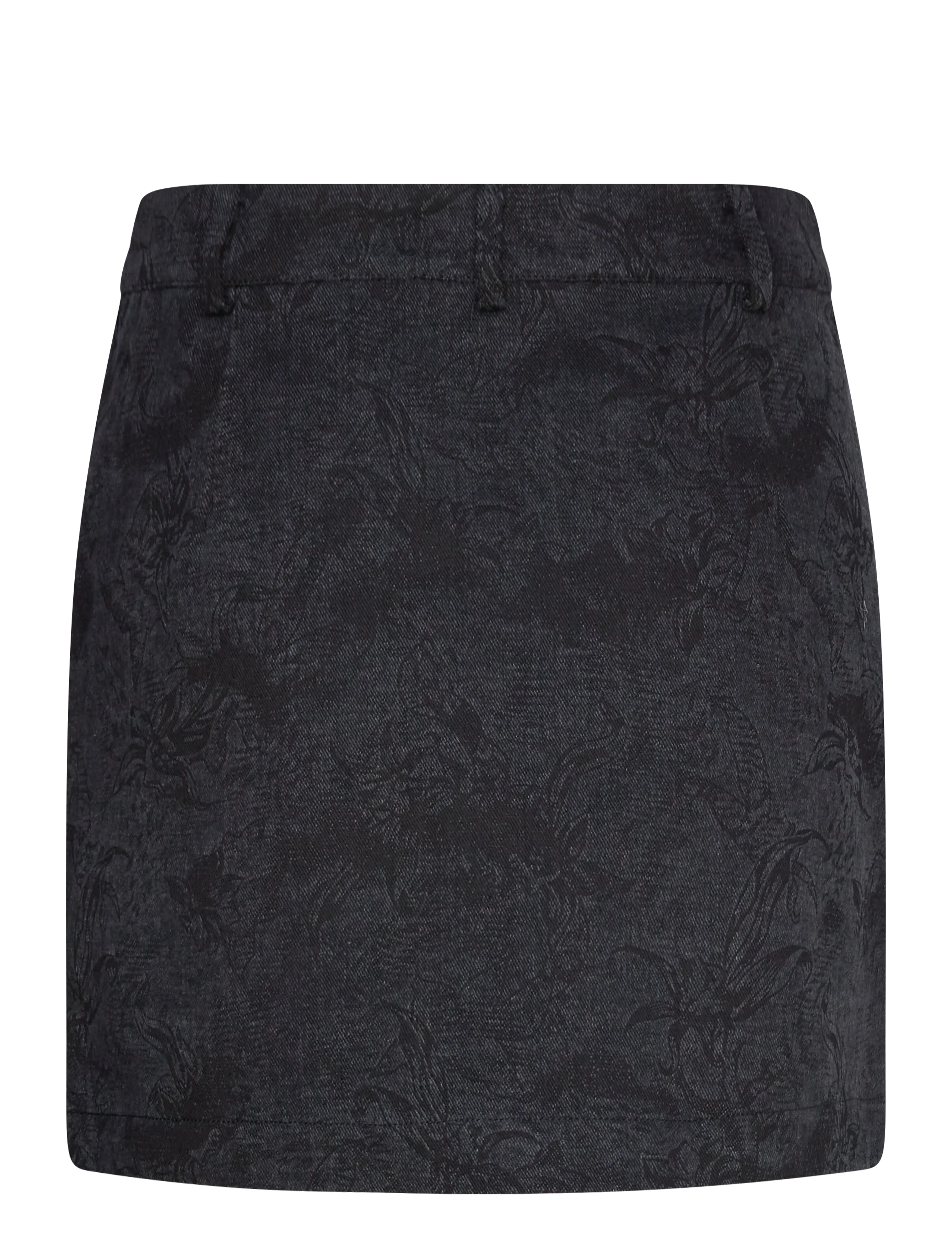 A-View - Amelia skirt - jeanskjolar - 999 black - 1