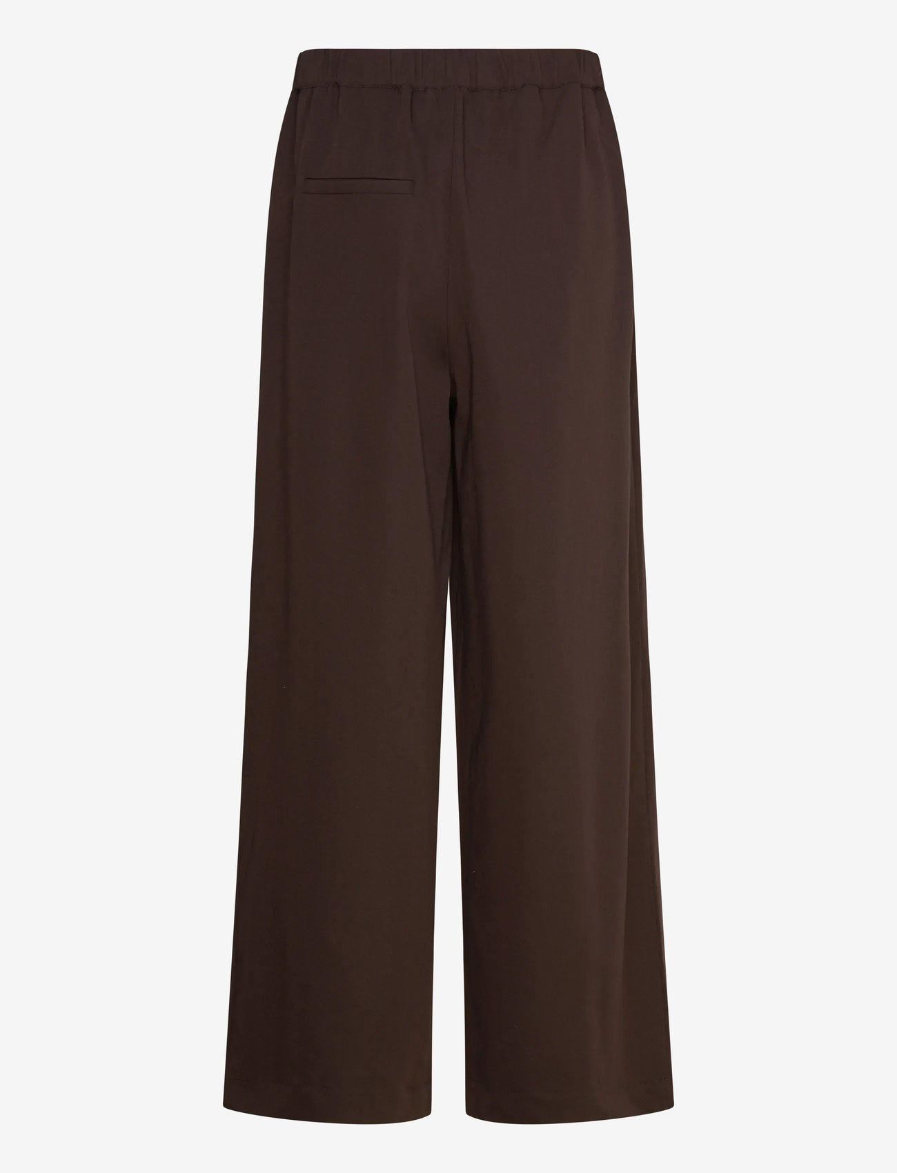 A-View - Allium pants - kostymbyxor - dark brown - 1