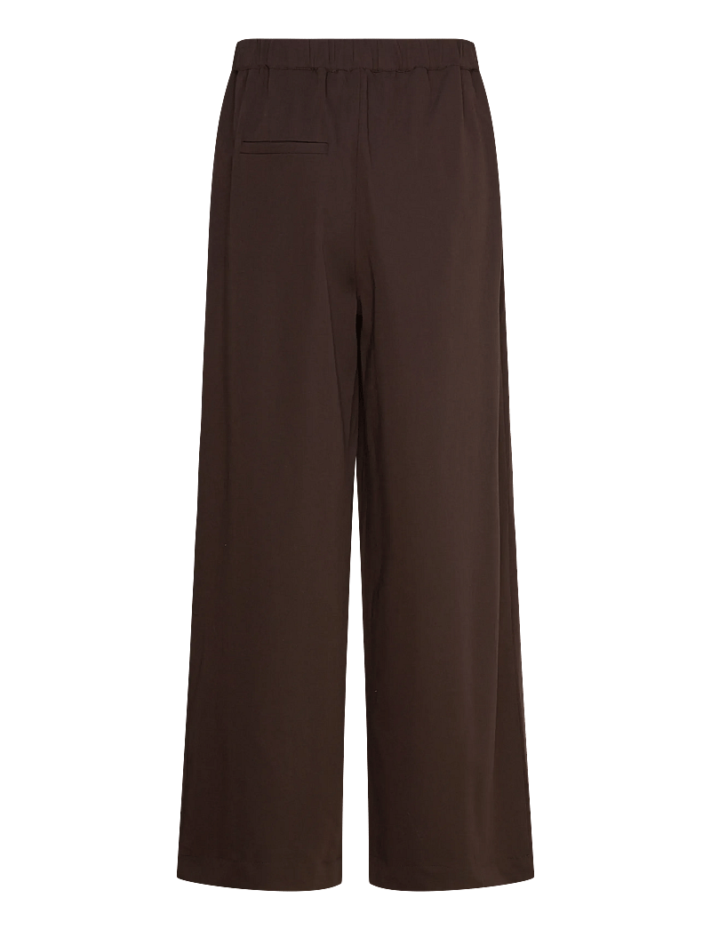 A-View - Allium pants - kostymbyxor - dark brown - 1