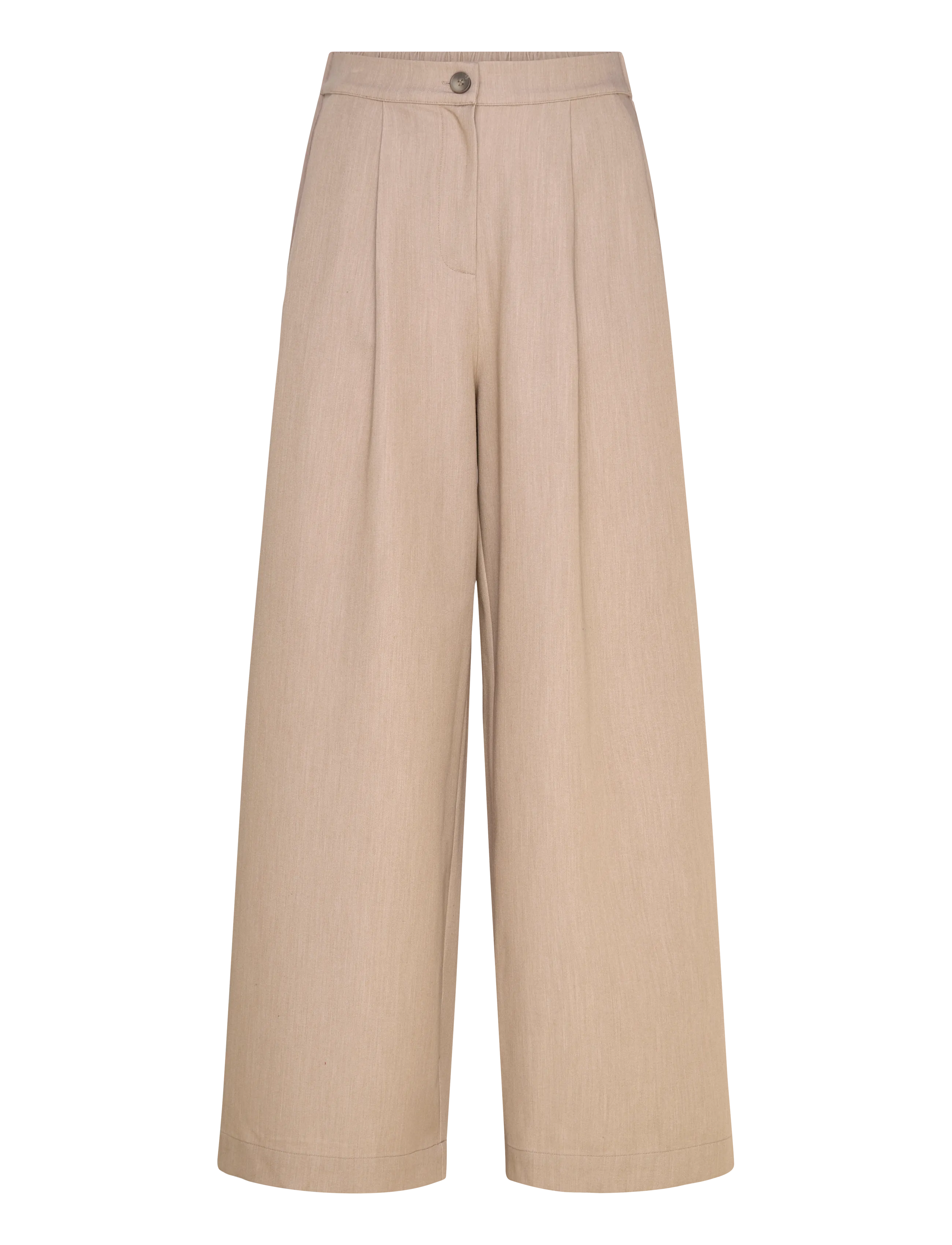 A-View Allium Pants, 40, Beige, Bukser > Brede Ben, Dame