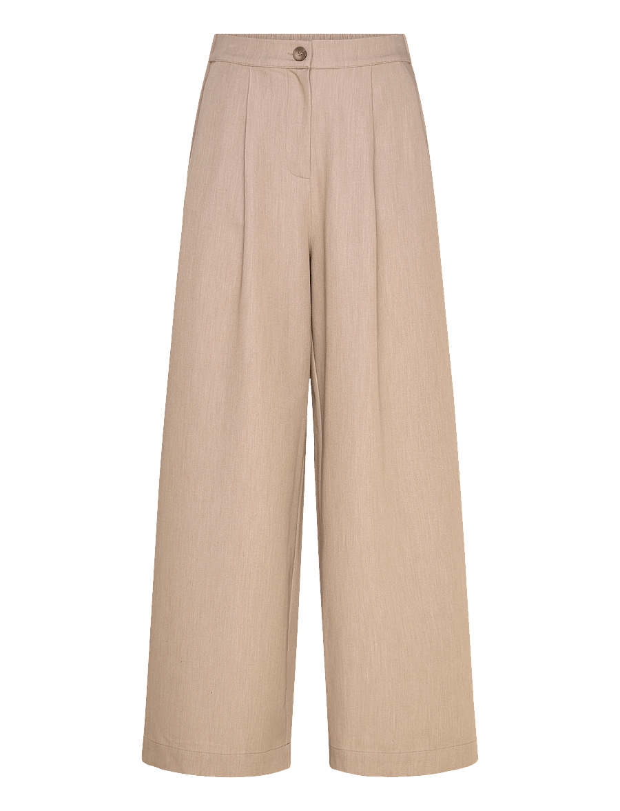 A-View - Allium pants - pidulikud püksid - light brown - 0