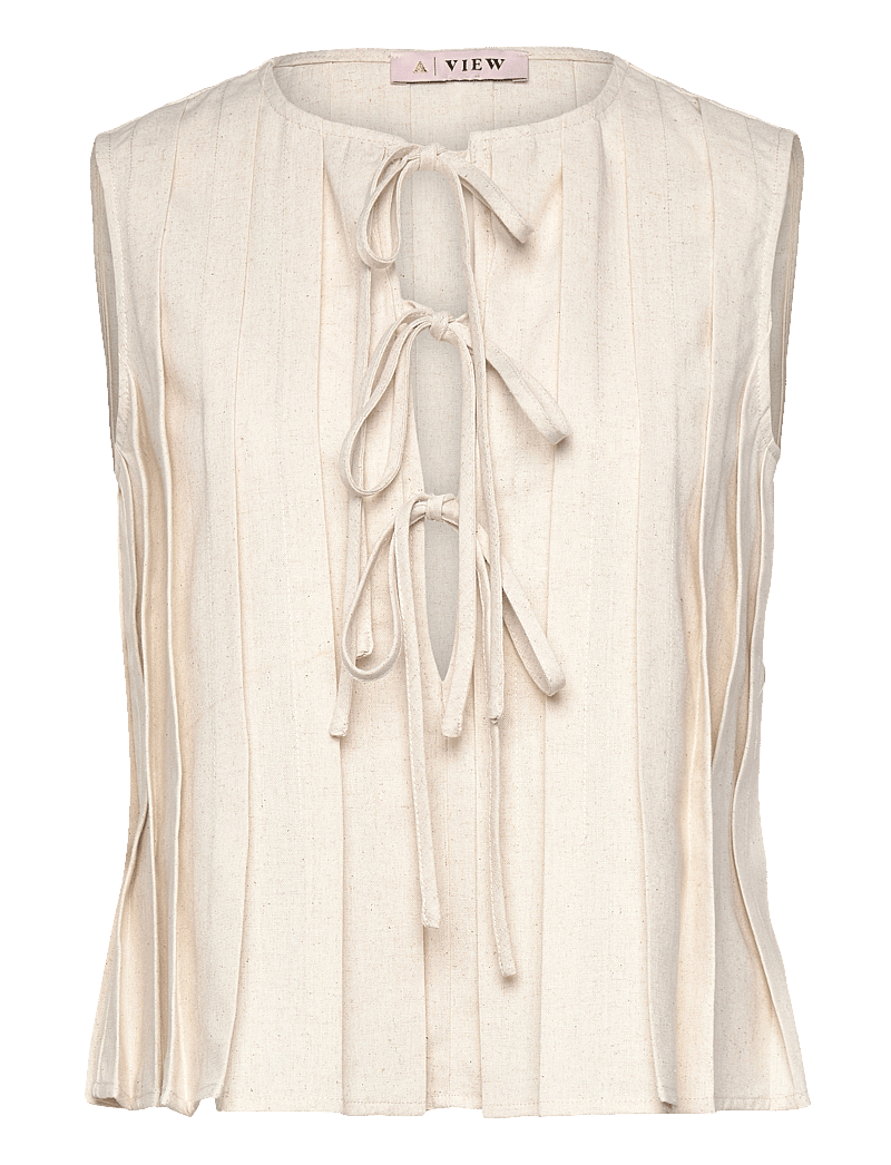 A-View - Lina top - hihattomat puserot - sand - 0