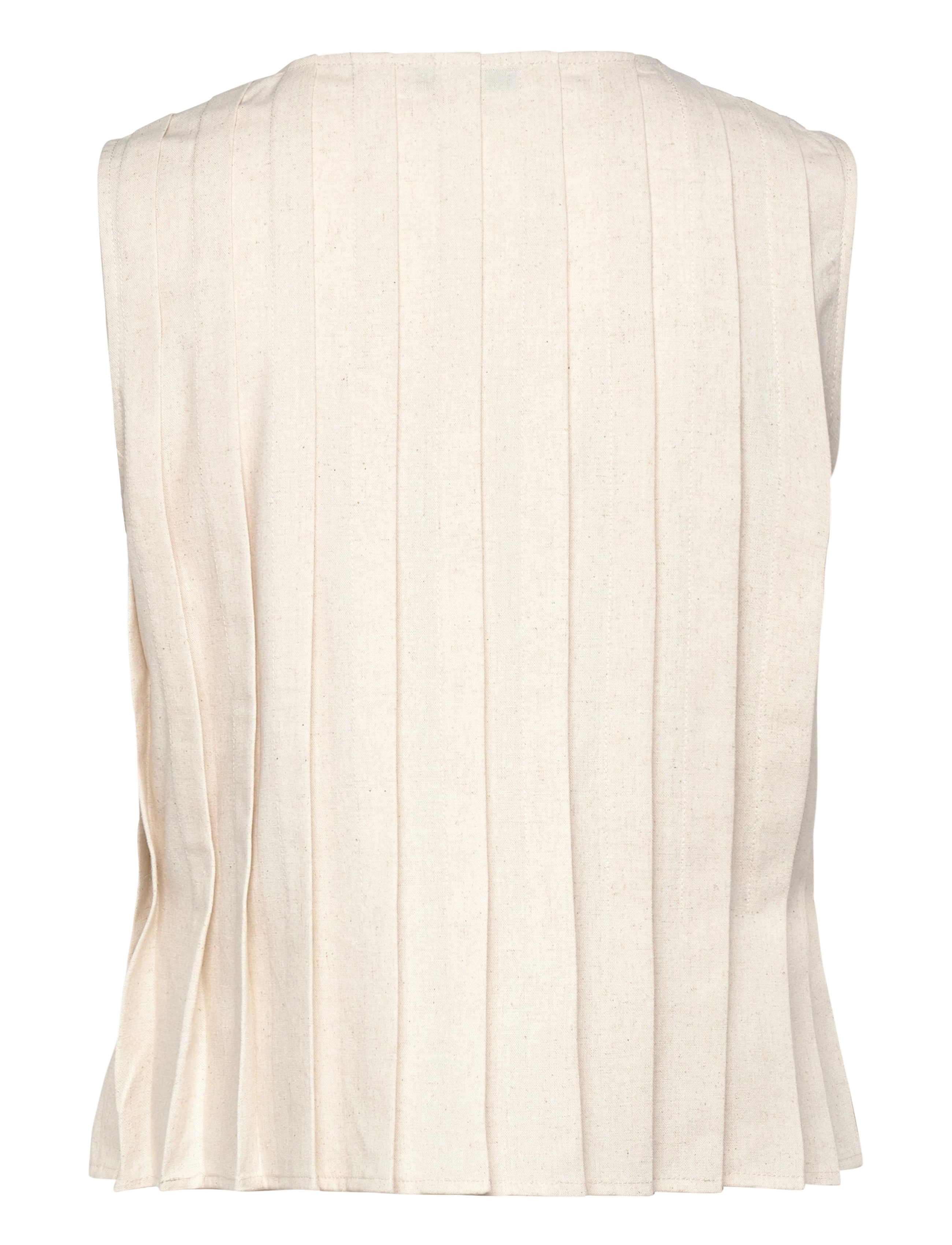 A-View - Lina top - sleeveless blouses - sand - 1