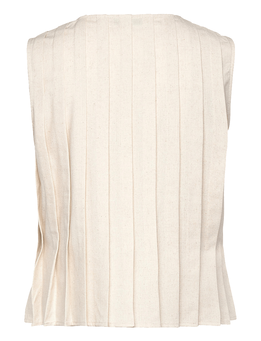 A-View - Lina top - Ærmeløse bluser - sand - 1