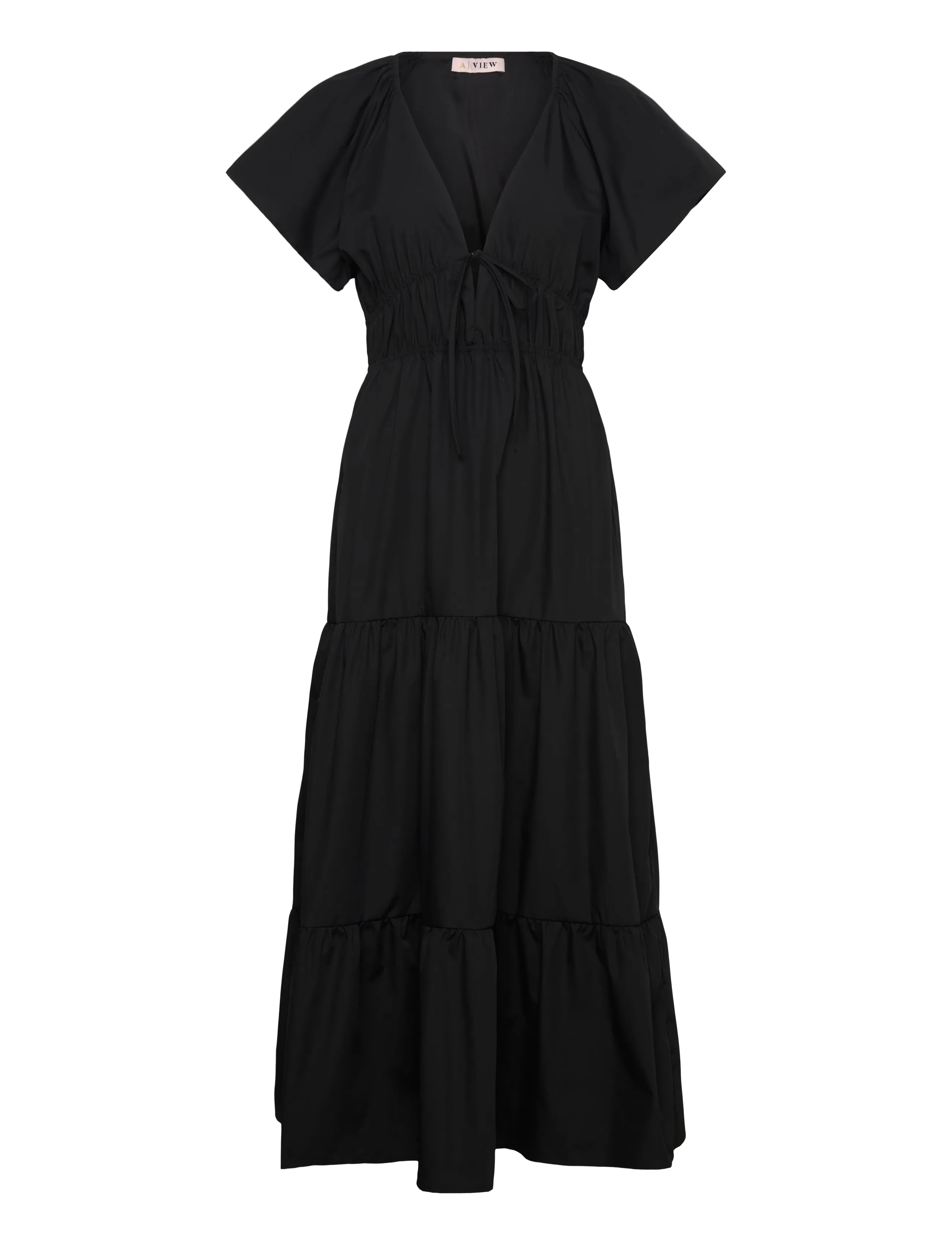 A-View Fransisko maxi dress - Klänningar - BLACK / black