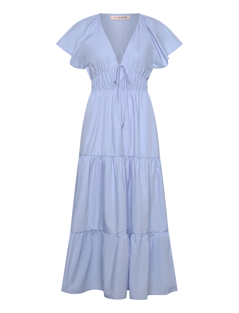 A-View - Fransisko maxi dress - maxiklänningar - light blue - 0