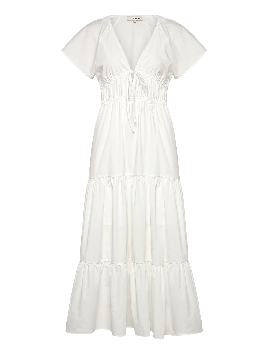 A-View - Fransisko maxi dress - maksikleidid - white - 1