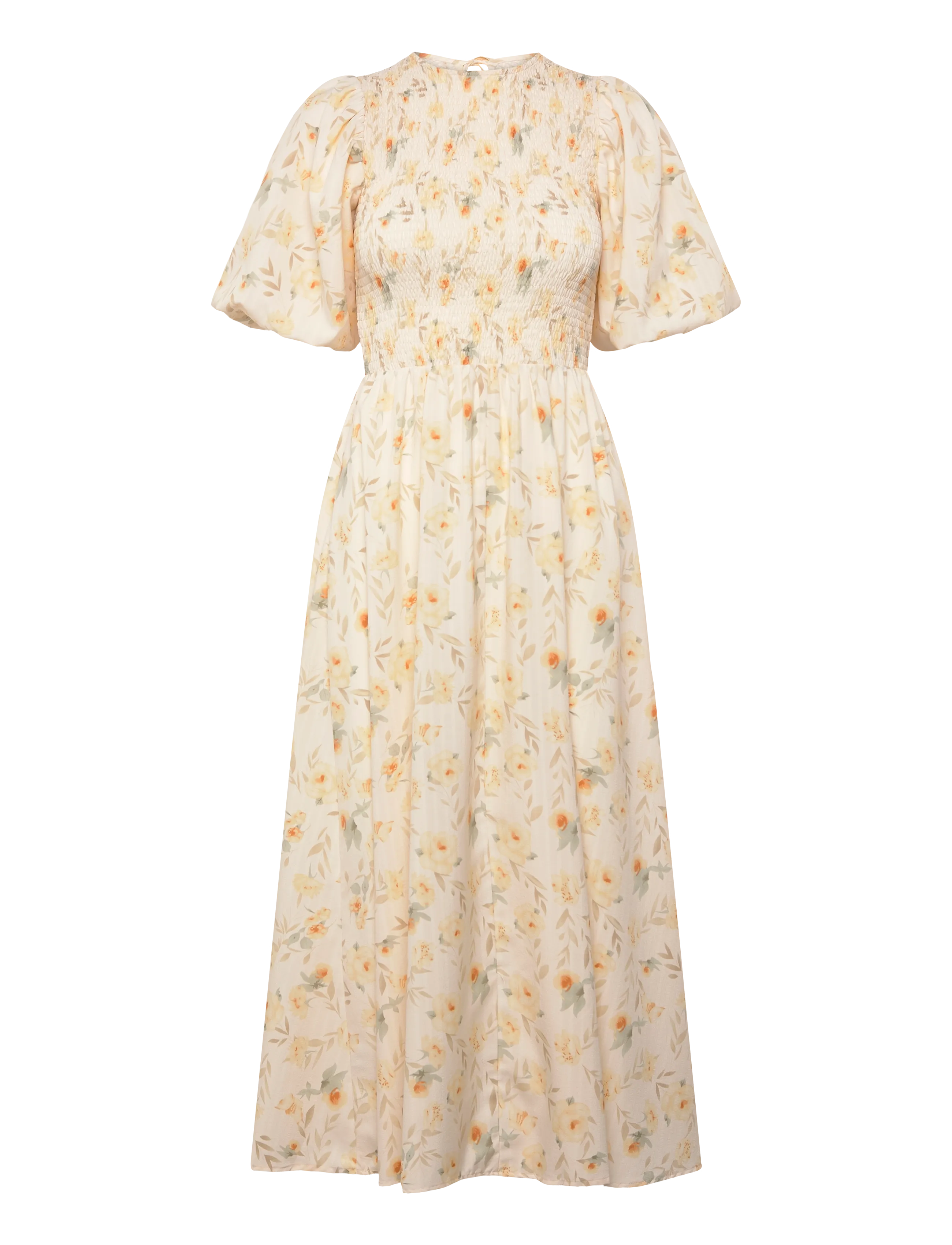 A-View Tabita dress - Kleider - SAND/YELLOW / yellow