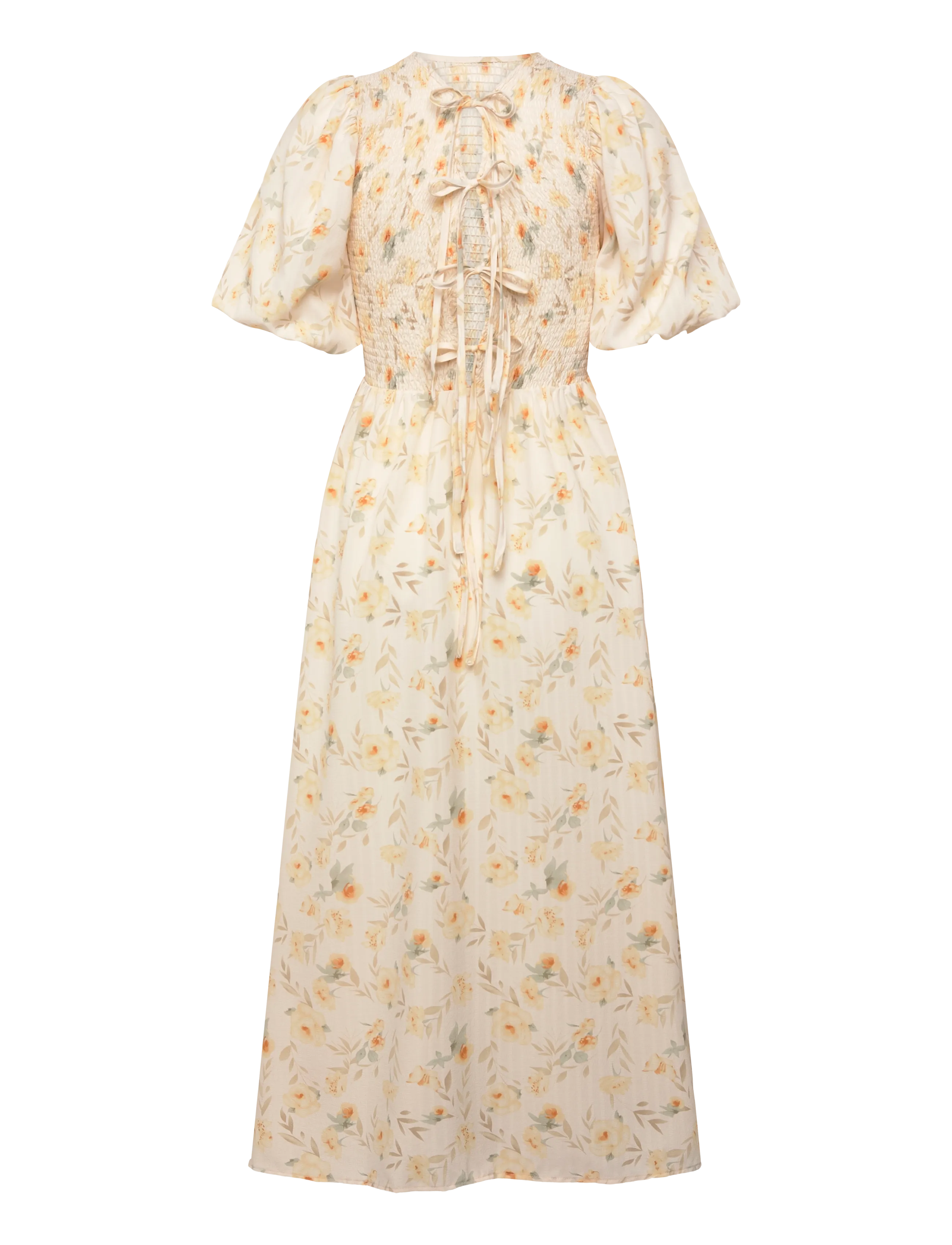 A-View - Tabita dress - sommerkleider - sand/yellow - 1