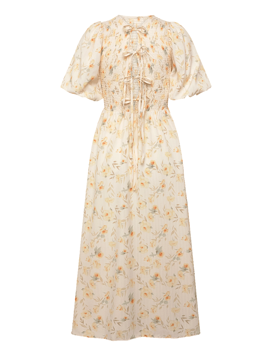 A-View - Tabita dress - summer dresses - sand/yellow - 2