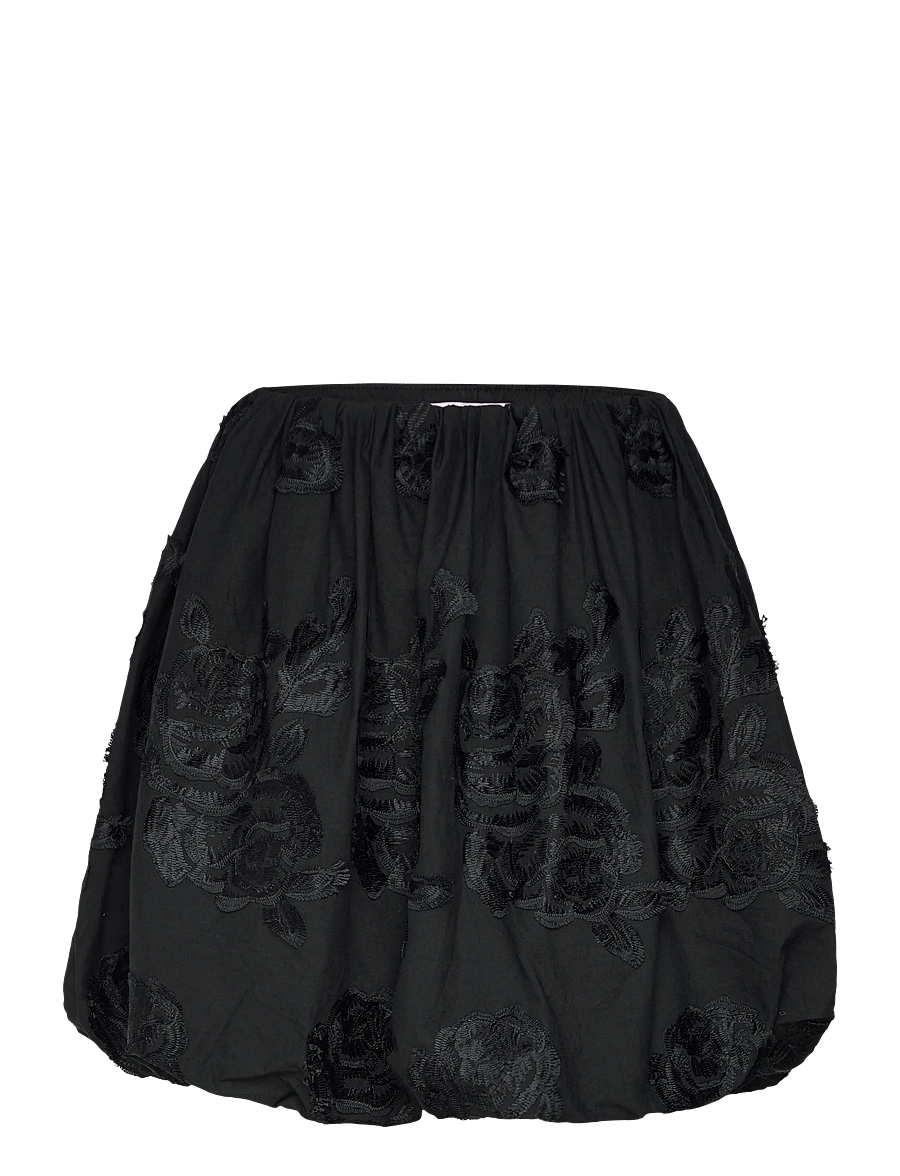 A-View - Rosamarie skirt - kurze röcke - 999 black - 1