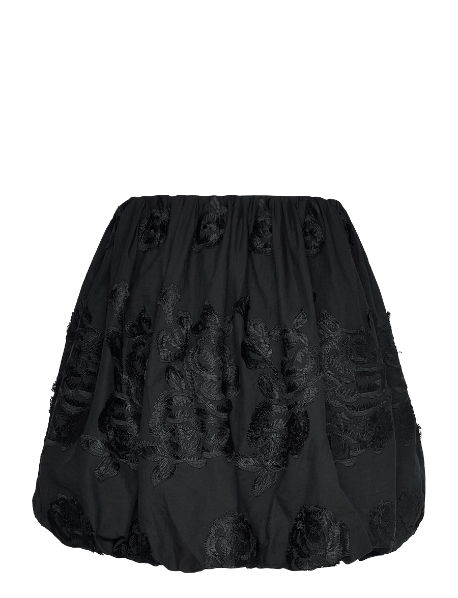 A-View - Rosamarie skirt - kurze röcke - 999 black - 2