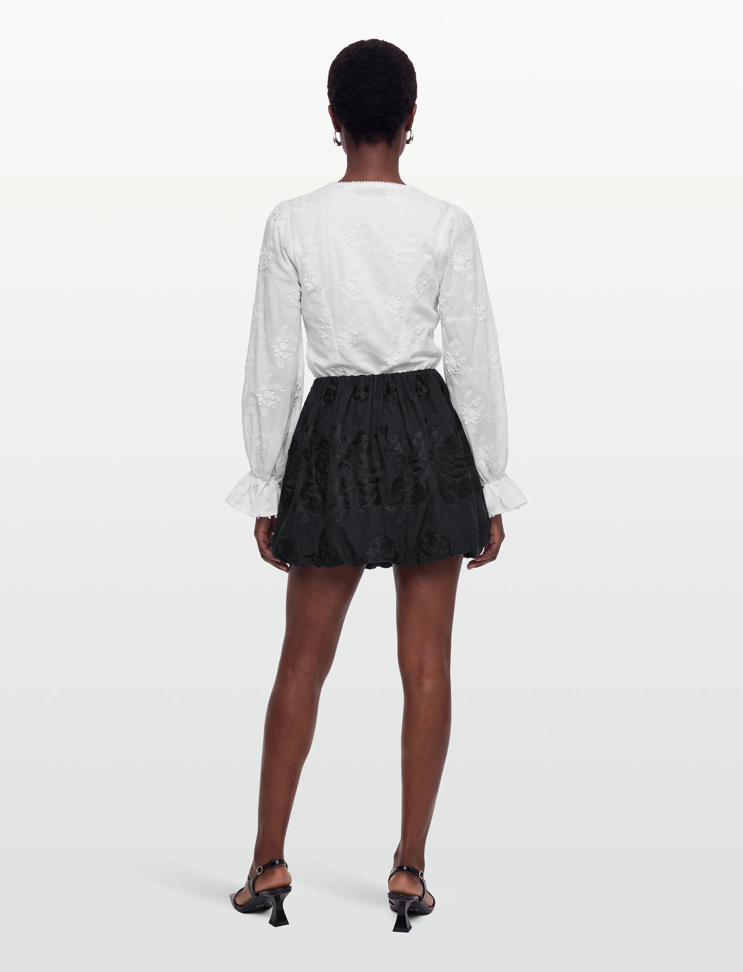 A-View - Rosamarie skirt - korte nederdele - 999 black - 4