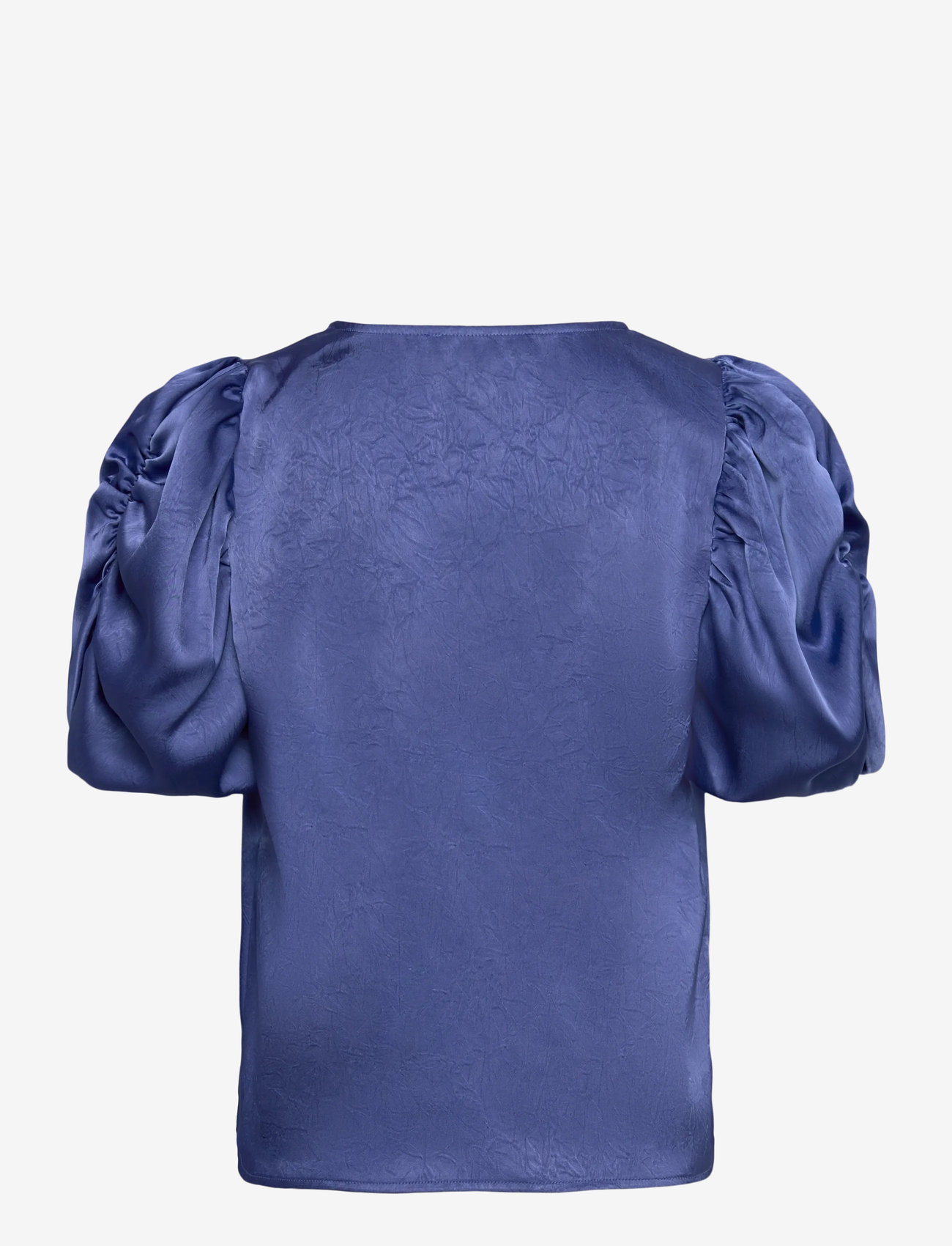A-View - Sinda Blouse - kurzämlige blusen - medium blue - 1