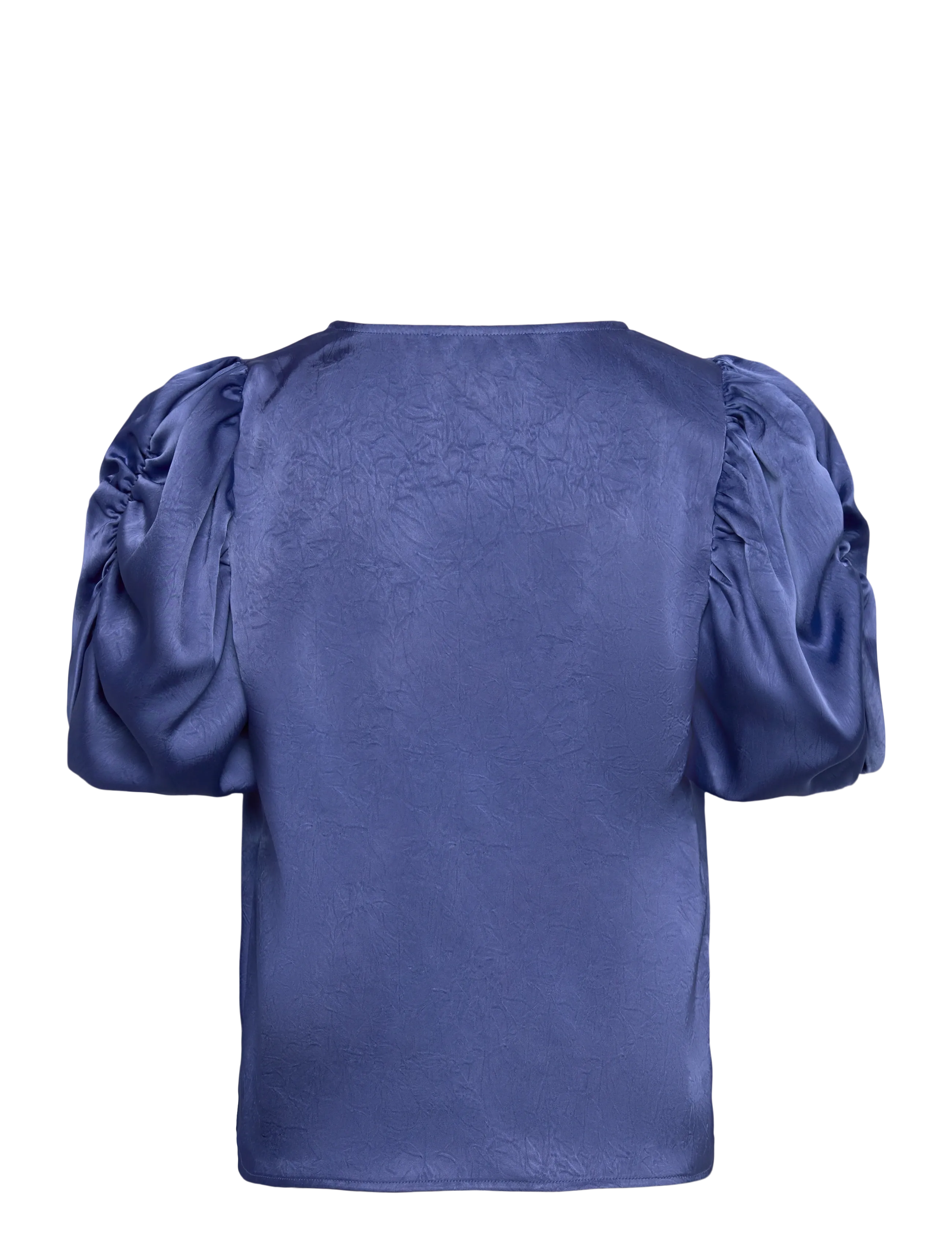 A-View - Sinda Blouse - kurzämlige blusen - medium blue - 1