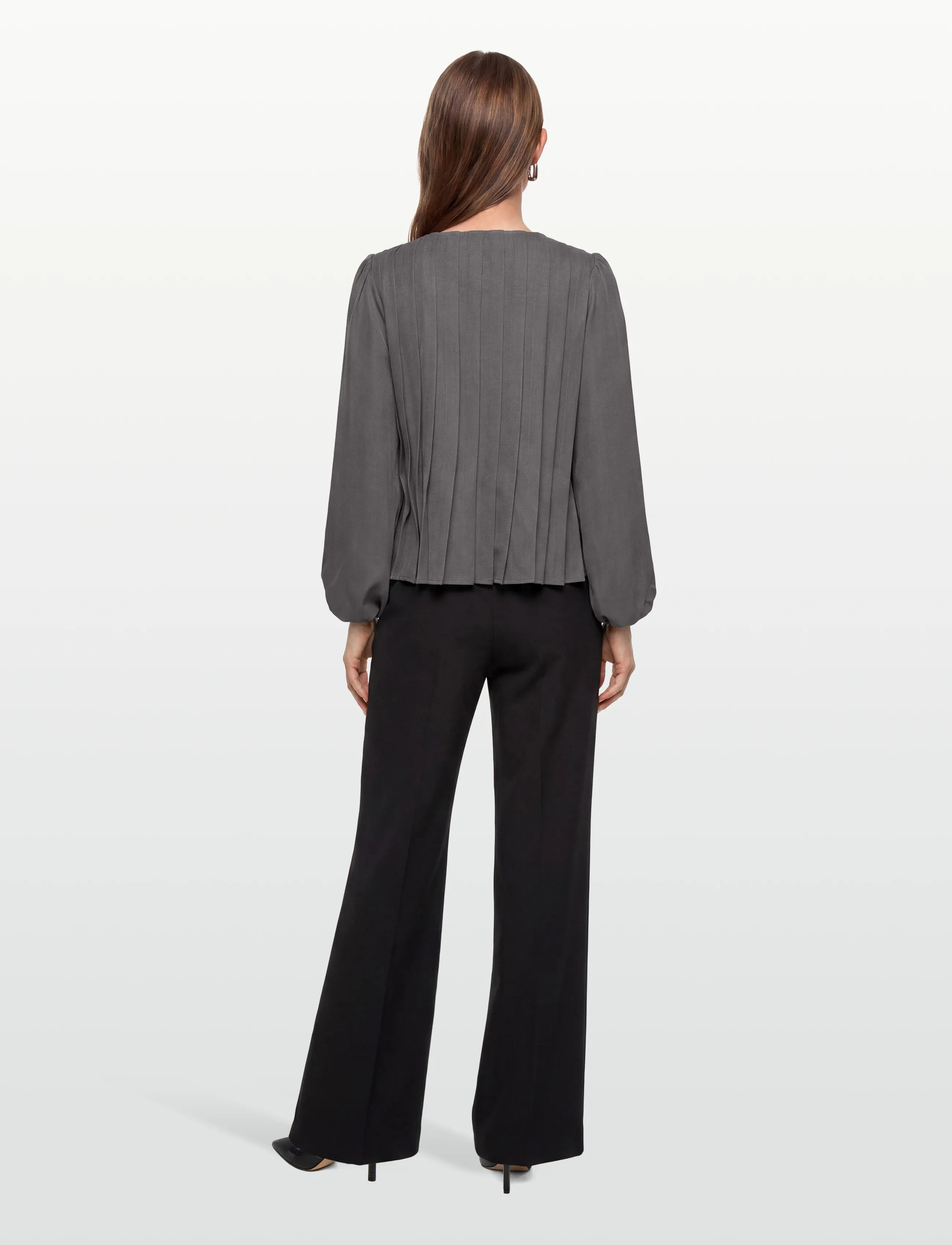 A-View - Fiona Jacket - langærmede bluser - 905 grey - 4