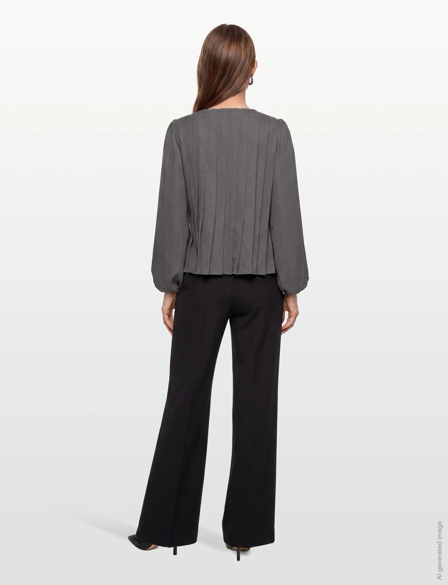 A-View - Fiona Jacket - langærmede bluser - 905 grey - 4