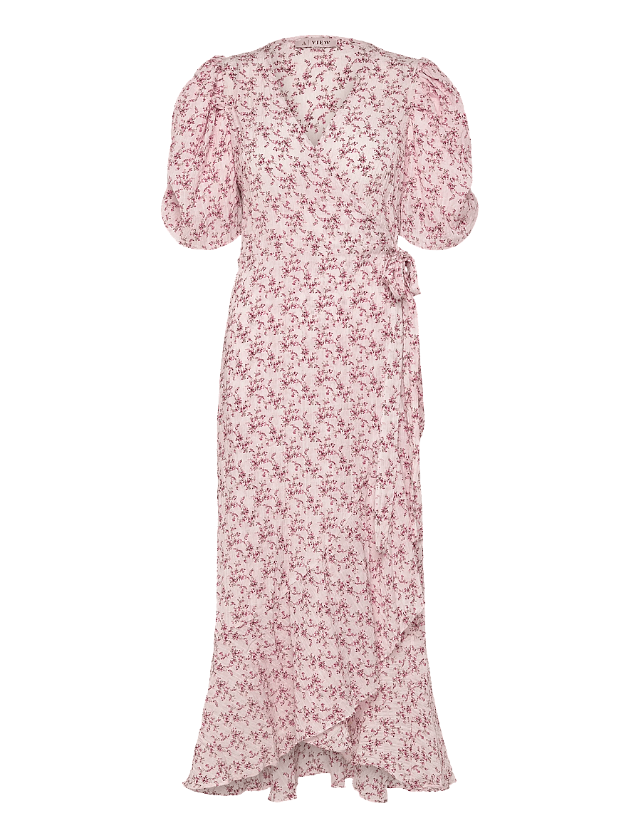 A-View - Sinda Print Dress - suvekleidid - 258 rose/pink - 1