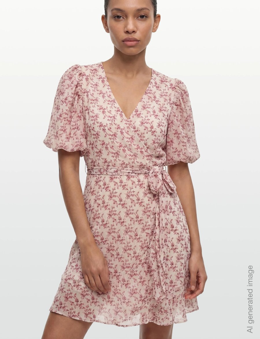 A-View - Sinda Print Dress - suvekleidid - 258 rose/pink - 3