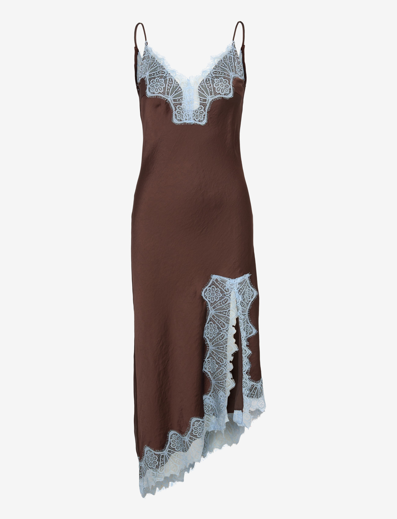 A-View - Sweat Dress - Õlapaeltega kleidid - brown - 0