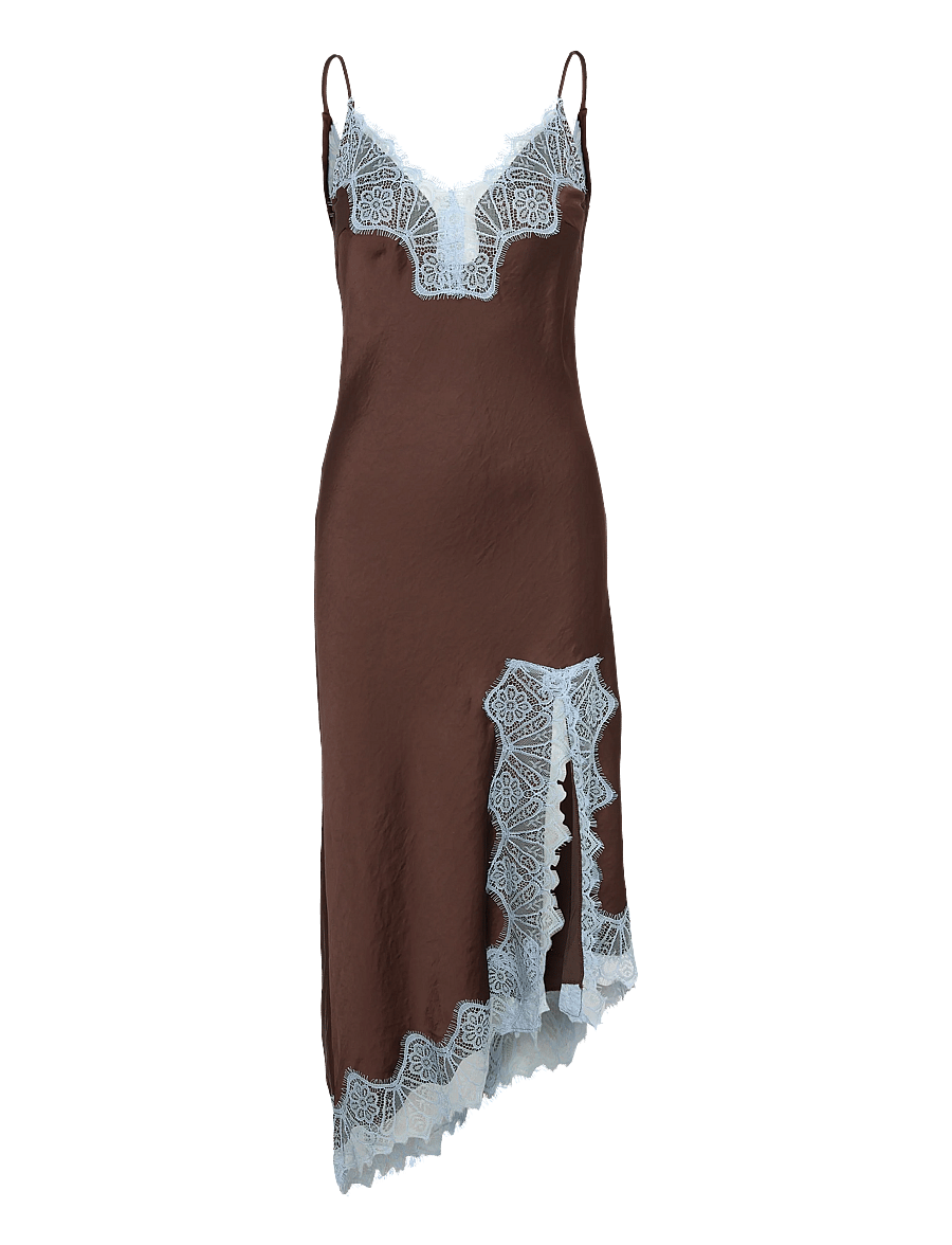 A-View - Sweat Dress - schlupfkleider - brown - 0