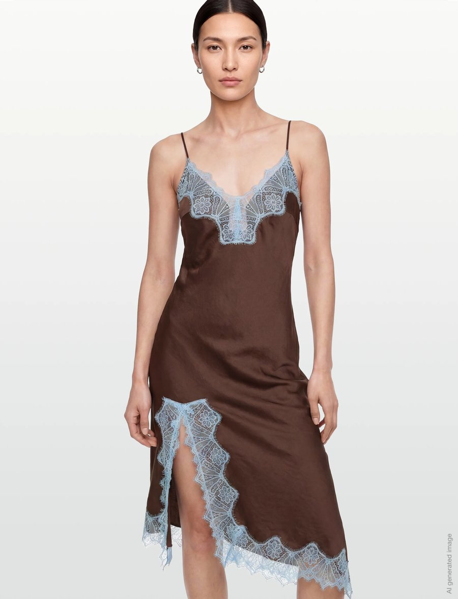 A-View - Sweat Dress - schlupfkleider - brown - 3
