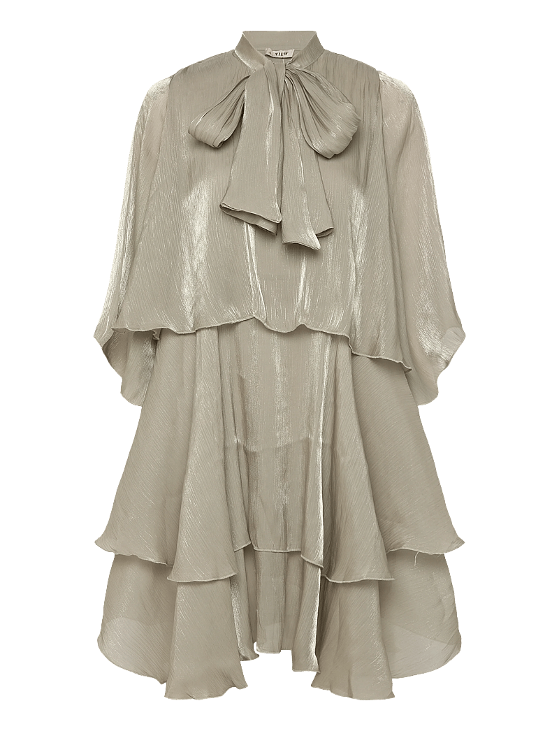 A-View - Demi 3/4 sleeve dress - festklänningar - 148 pale green - 0