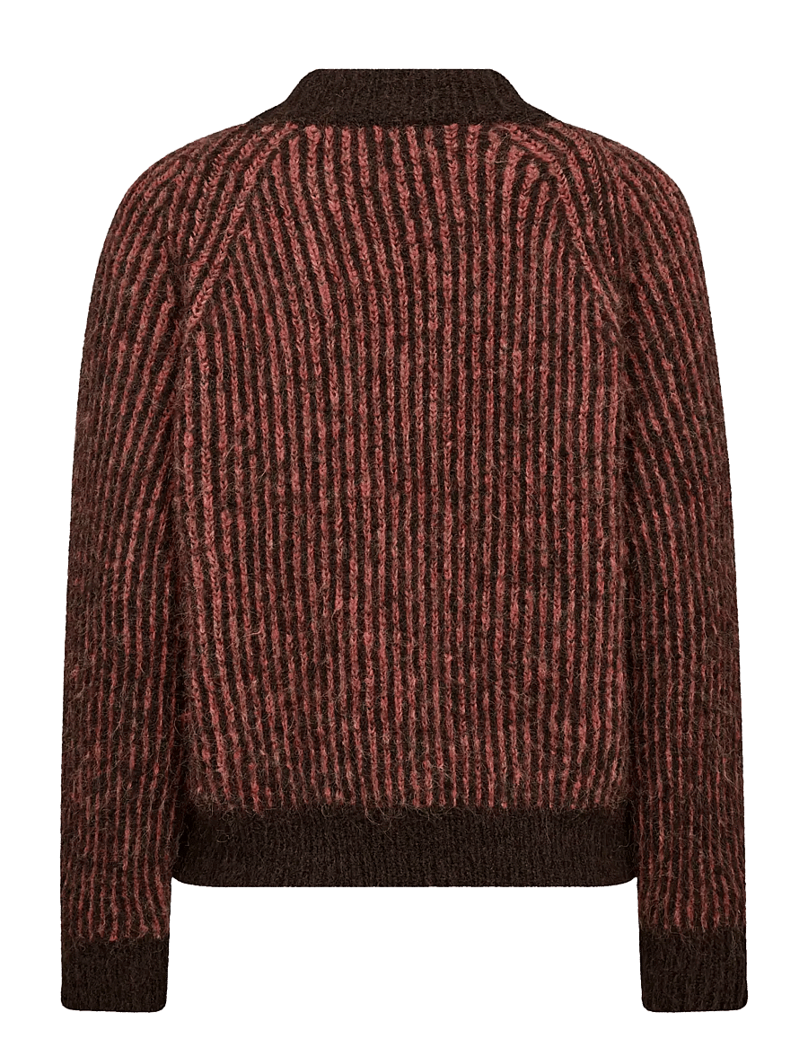 A-View - Senna knit pullover - stickade tröjor - brown/orange - 2