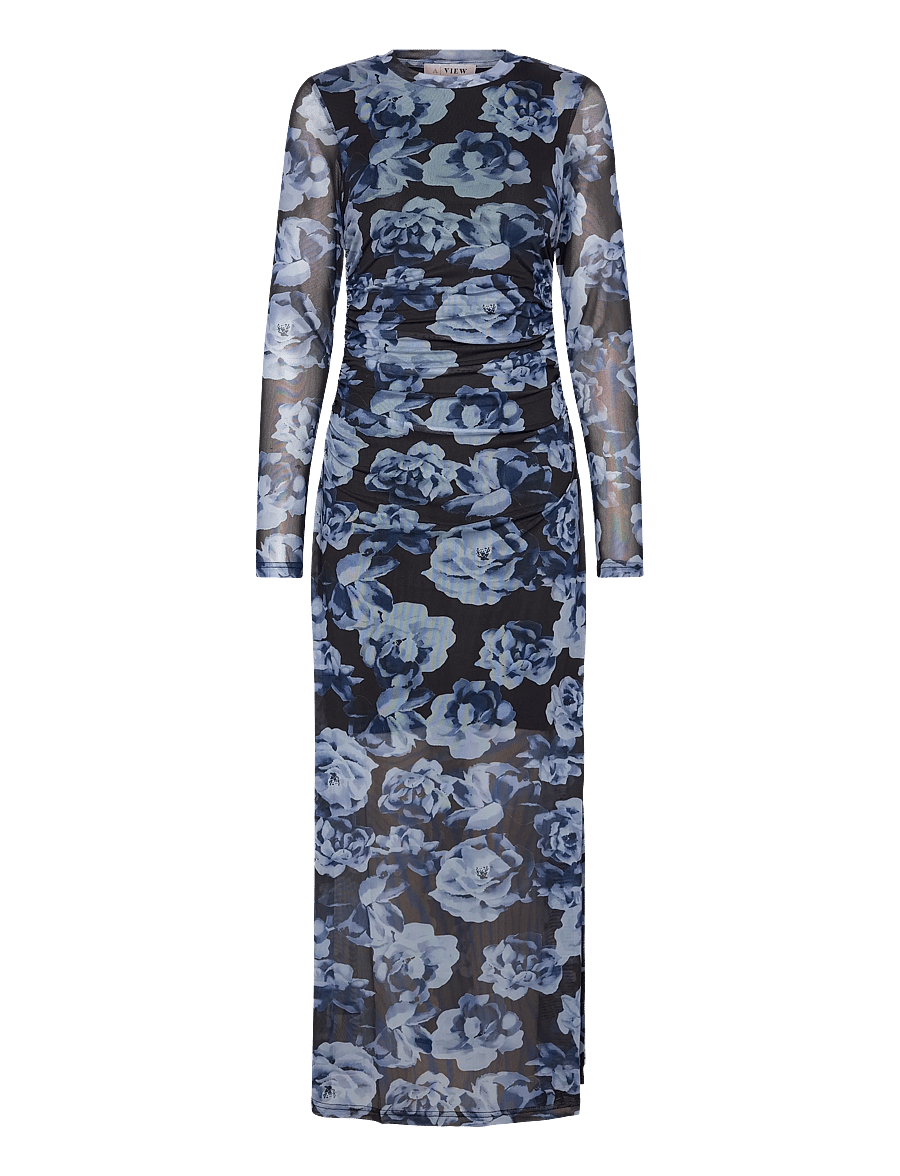 A-View - Nadia dress - etuikleider - 181 black/blue - 0