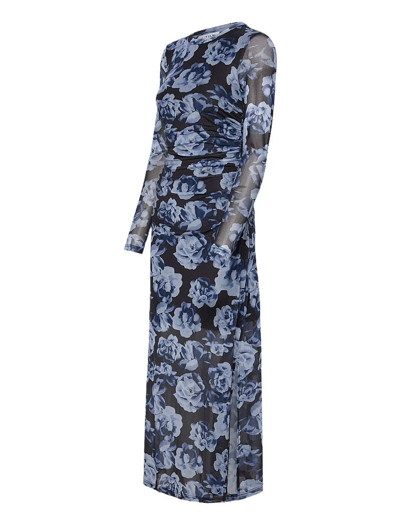 A-View - Nadia dress - etuikleider - 181 black/blue - 2