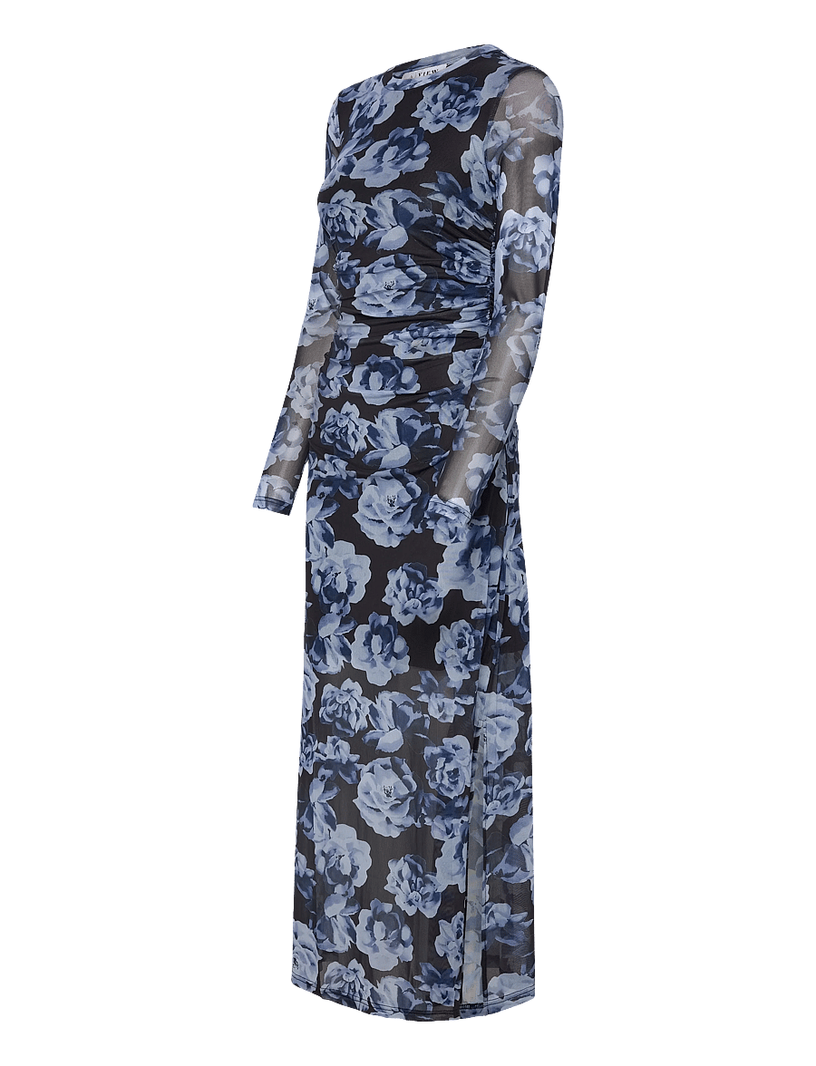 A-View - Nadia dress - etuikleider - 181 black/blue - 2