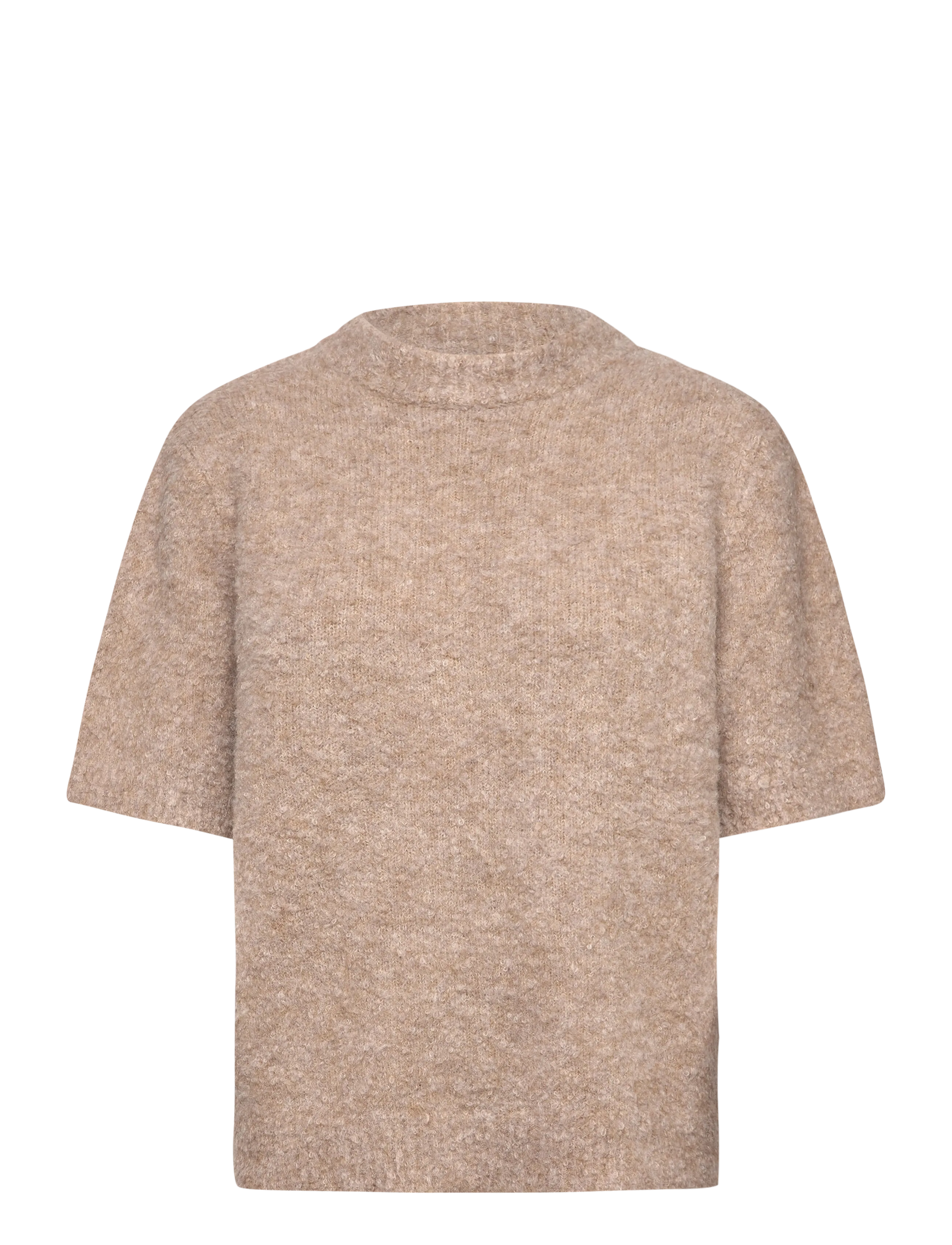 A-View Dinea knit pullover - Strickmode - 118 LIGHT BROWN / beige