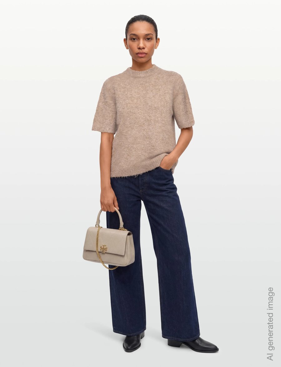 A-View - Dinea knit pullover - pullover - 118 light brown - 0