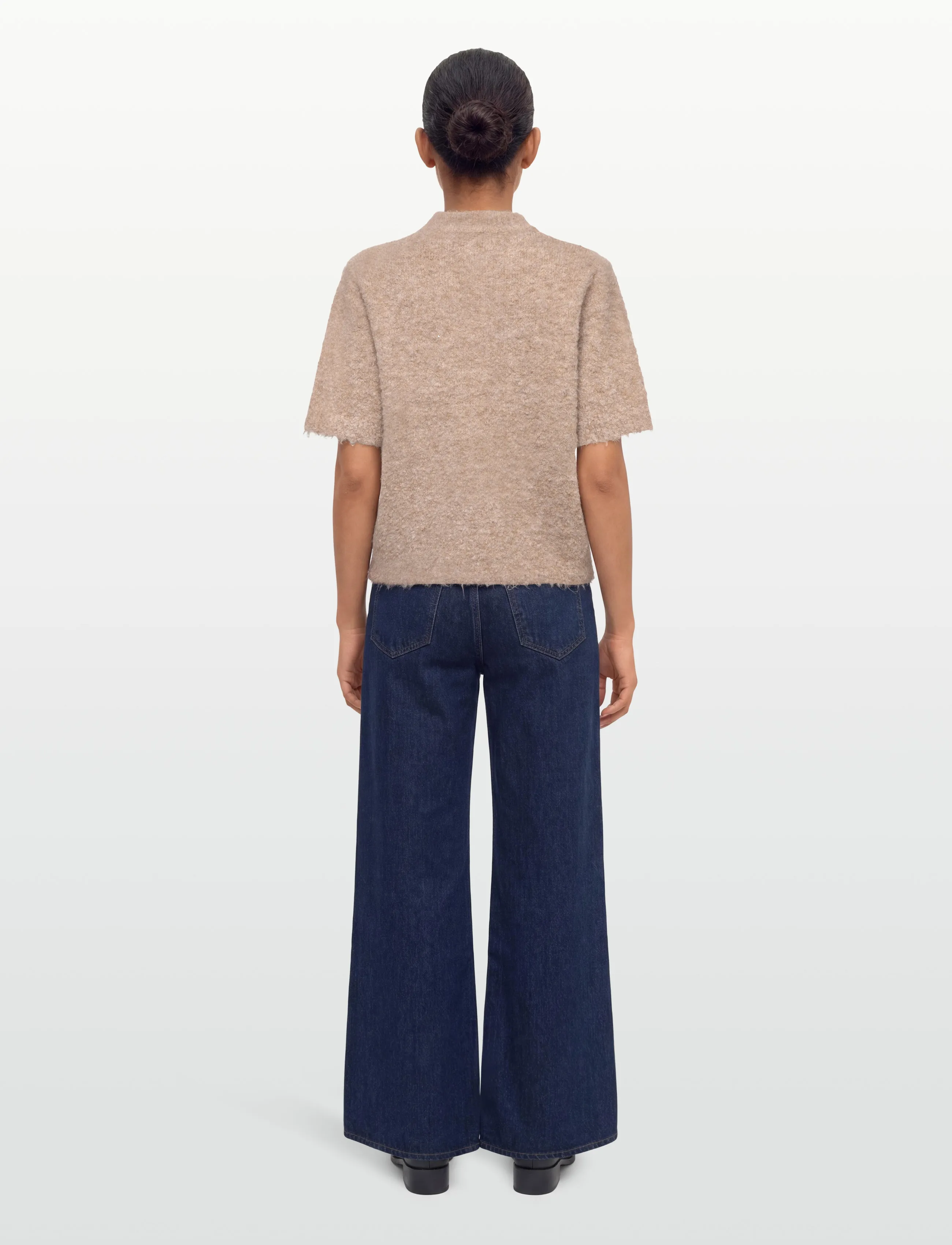 A-View - Dinea knit pullover - pullover - 118 light brown - 4