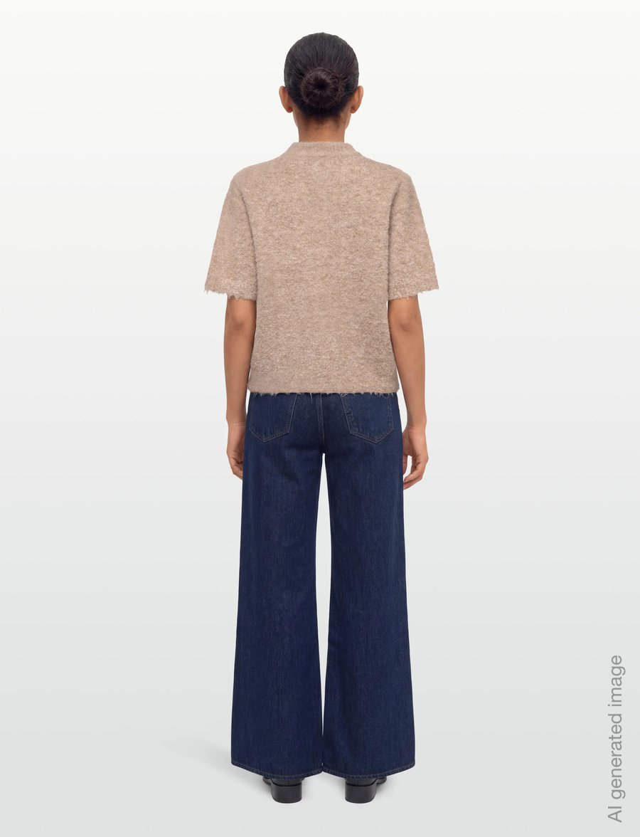 A-View - Dinea knit pullover - pullover - 118 light brown - 4