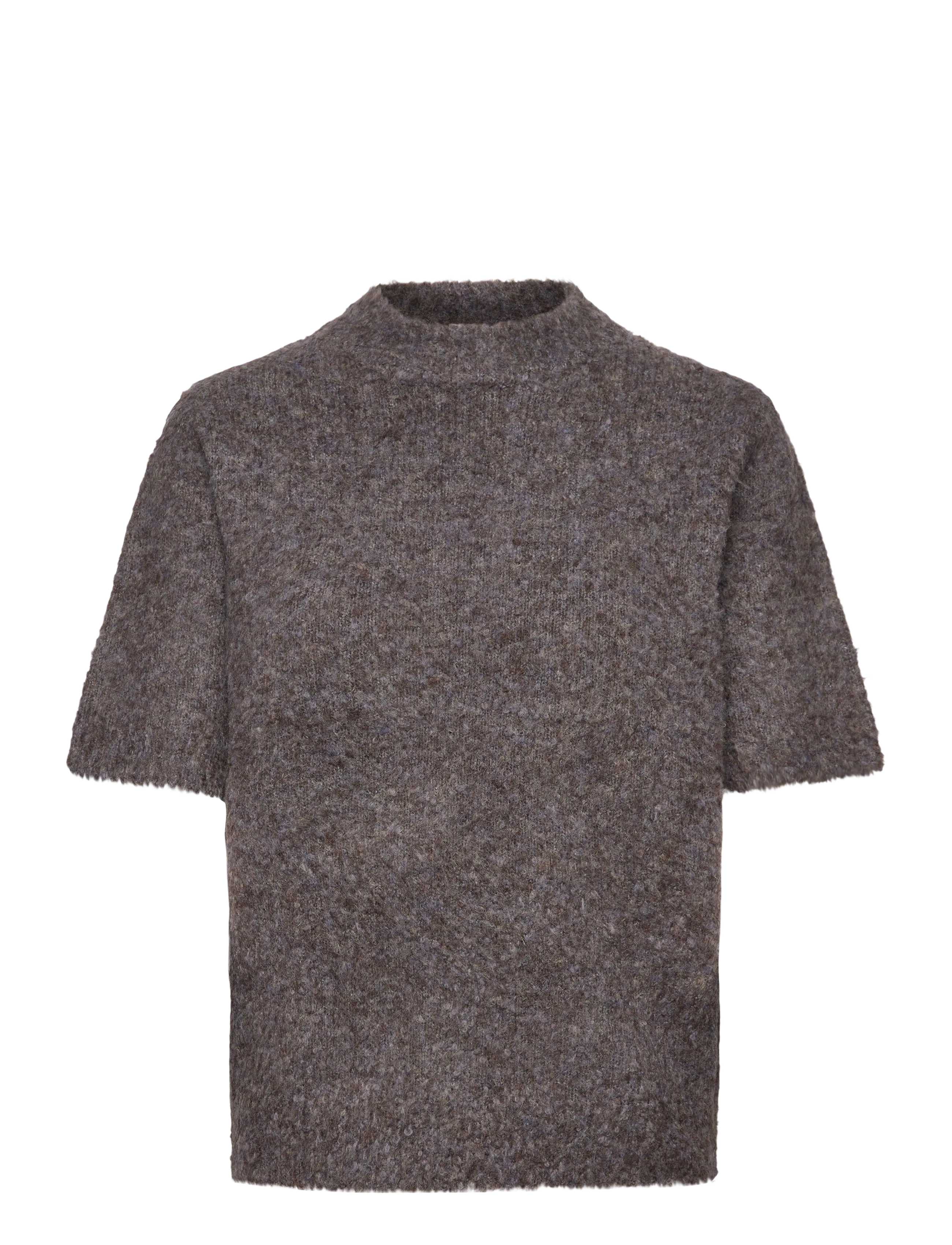 A-View Dinea knit pullover - Strickmode - 150 BROWN/BLUE / brown