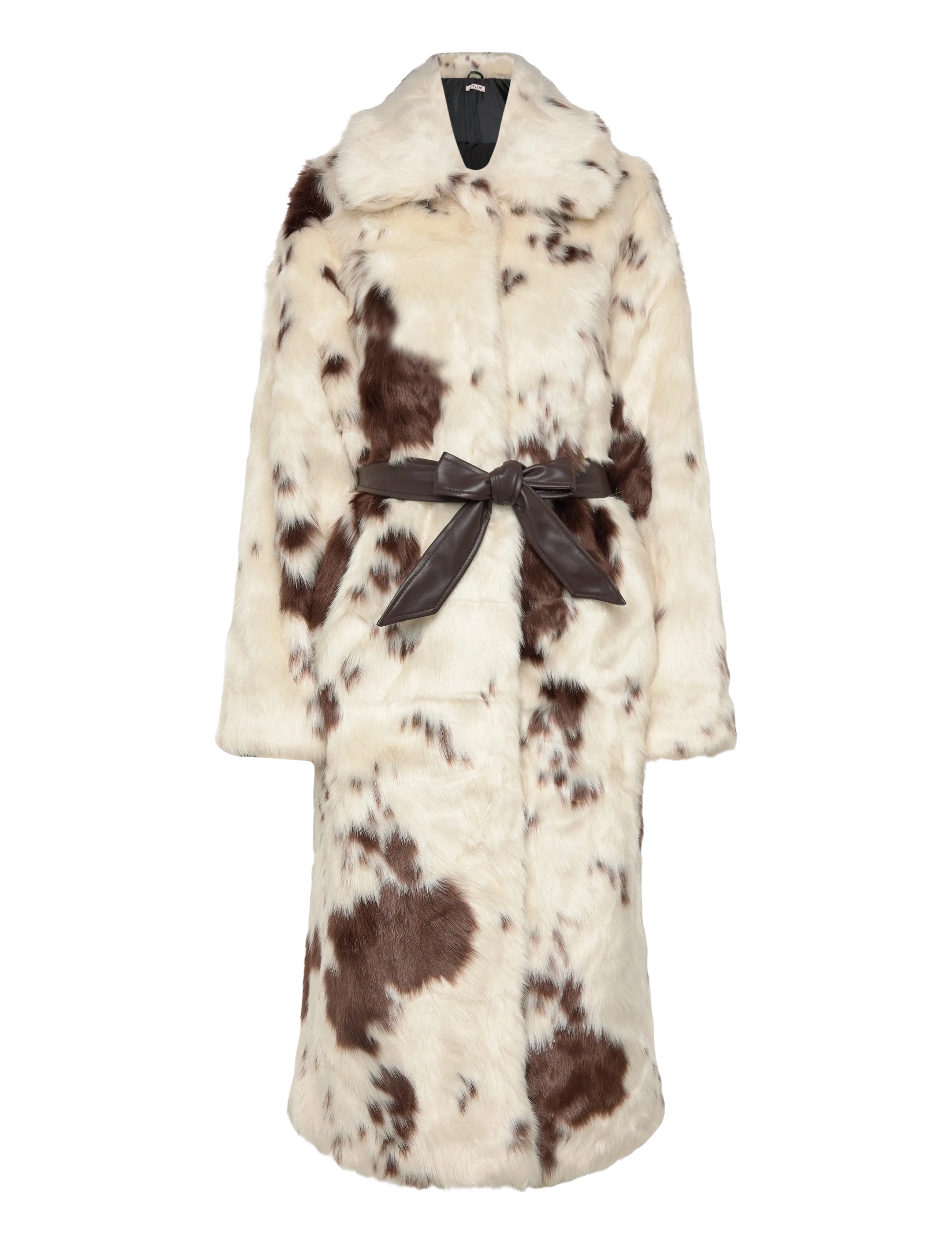 A-View Kolvina coat - Riided - 193 BROWN/WHITE / multi