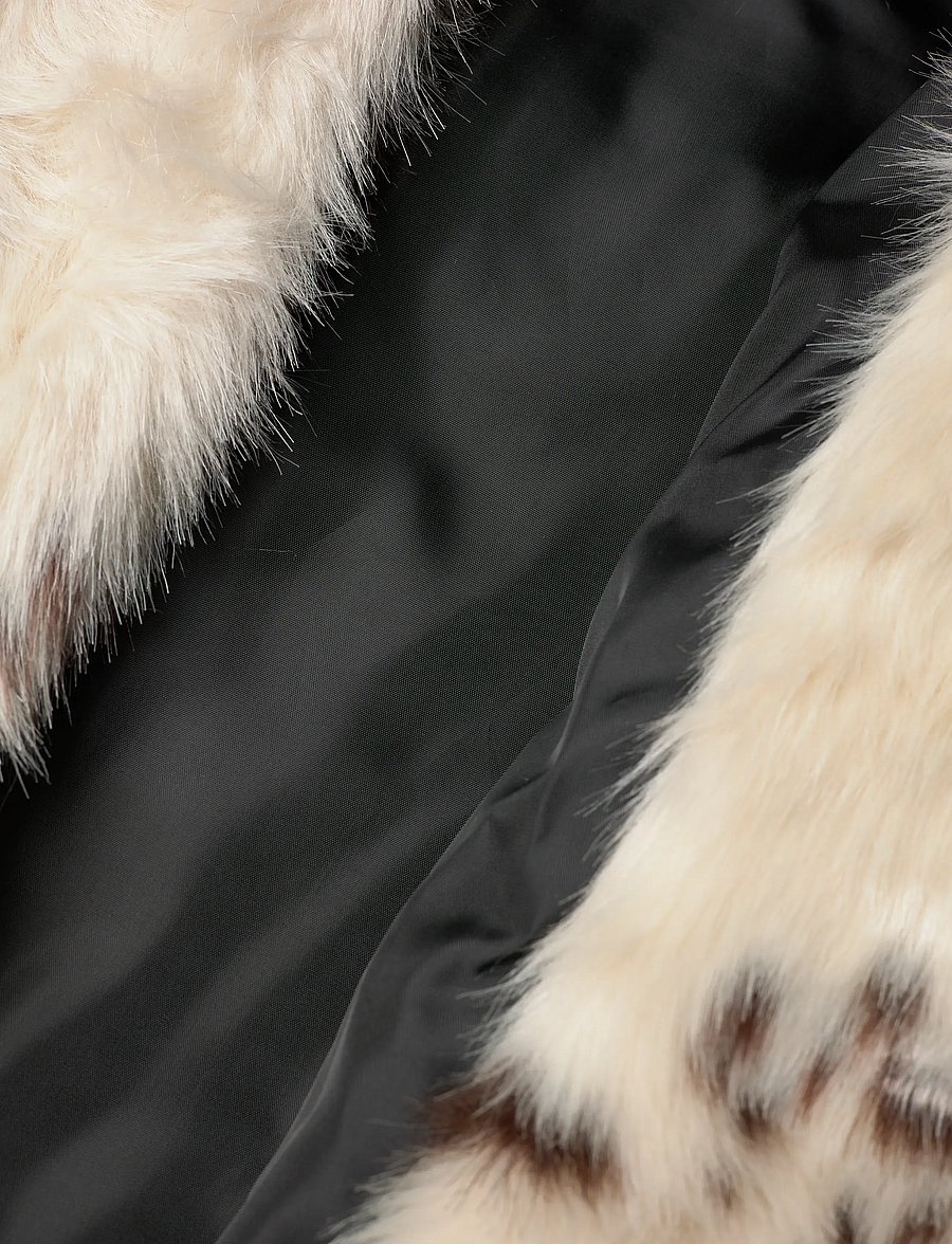 A-View - Kolvina coat - kunstpelz - 193 brown/white - 4