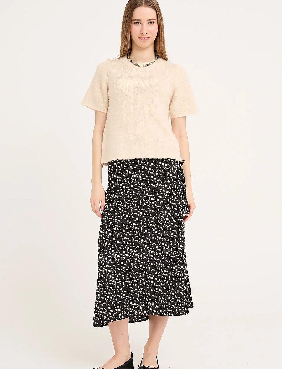 A-View - Libby knit pullover - neulepuserot - off white - 0