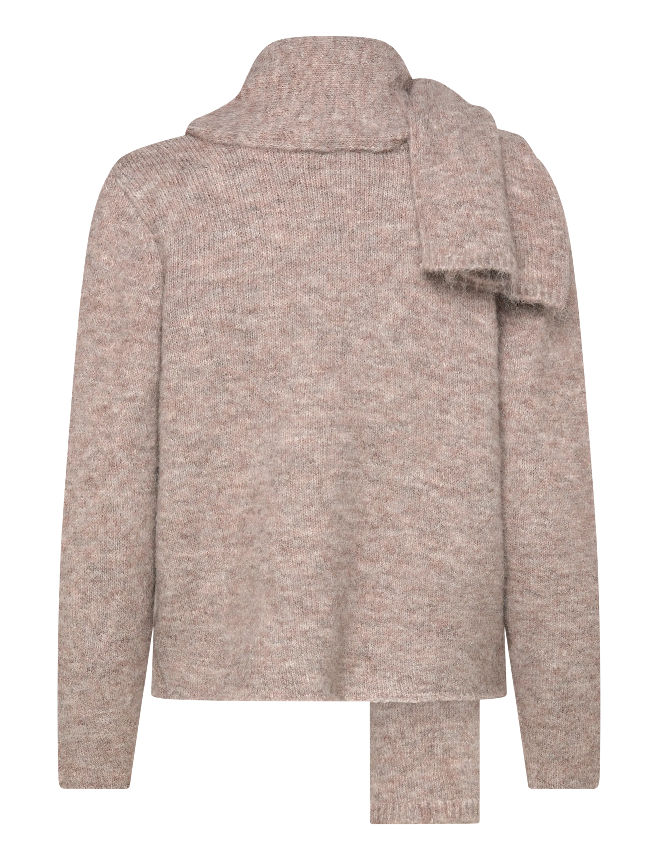 A-View - Harper knit scarf cardigan - muotitrendit - 118 light brown - 1