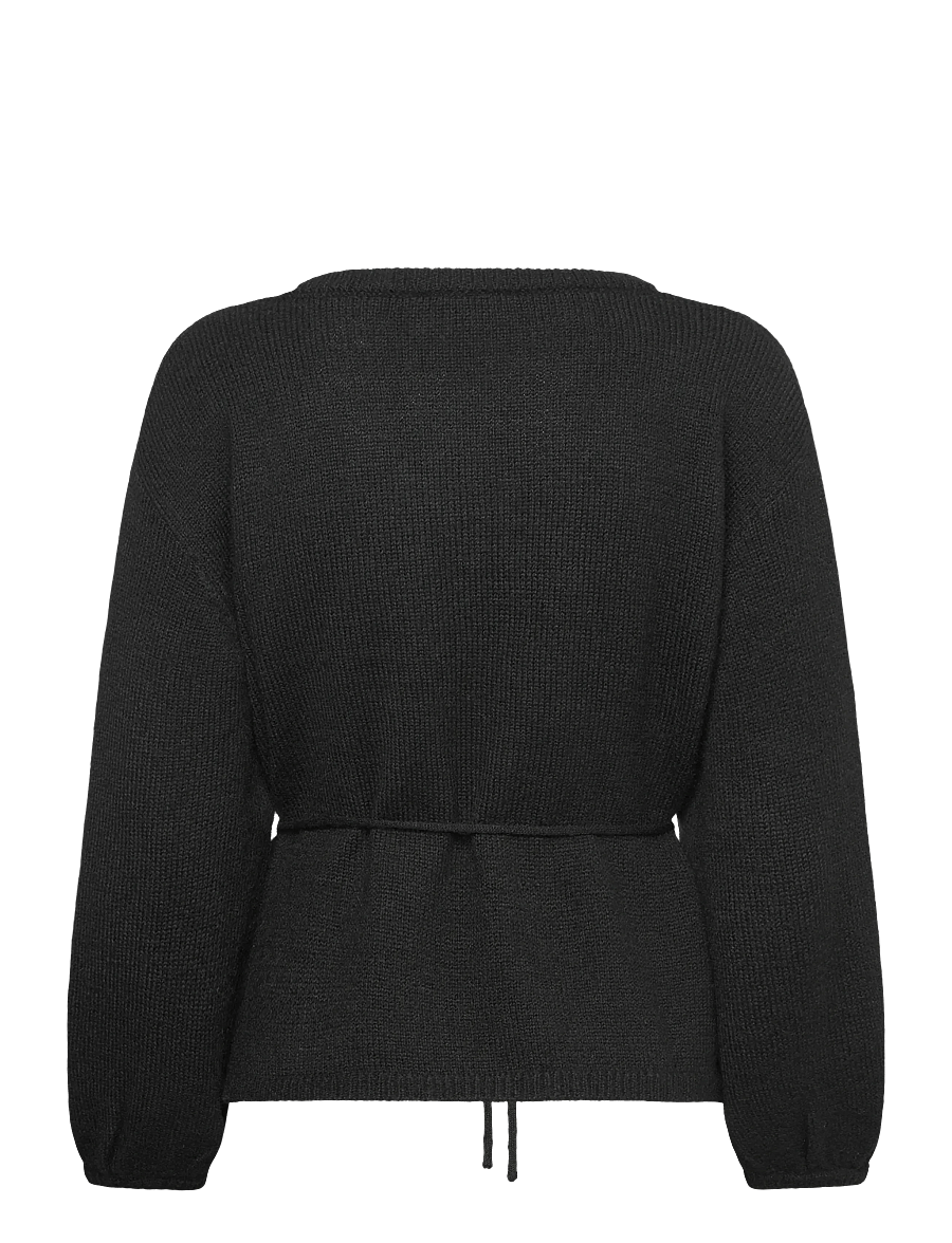 A-View - Lisette knit cardigan - strickjacken - black - 1